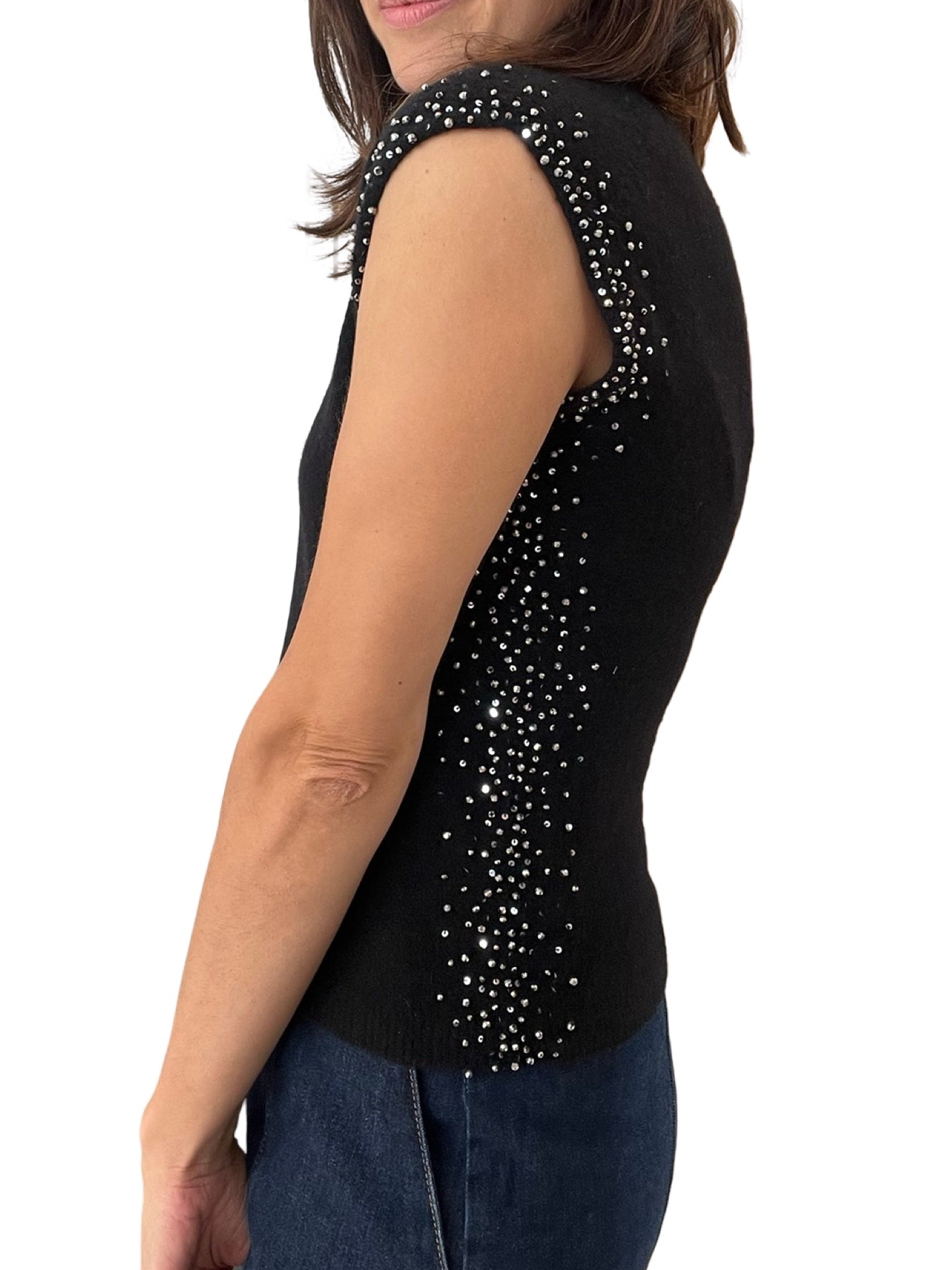 Maglione leggero Conti con paillettes