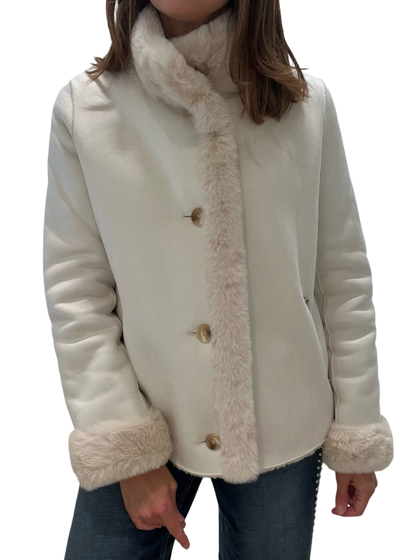 Chaqueta VLab Doble Face Blanca