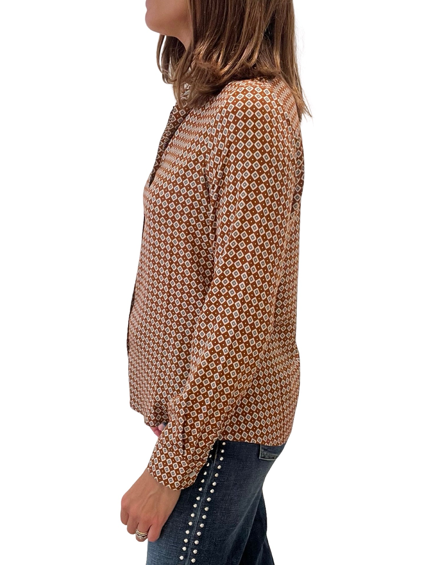 Camisa Monika Varga Rombos