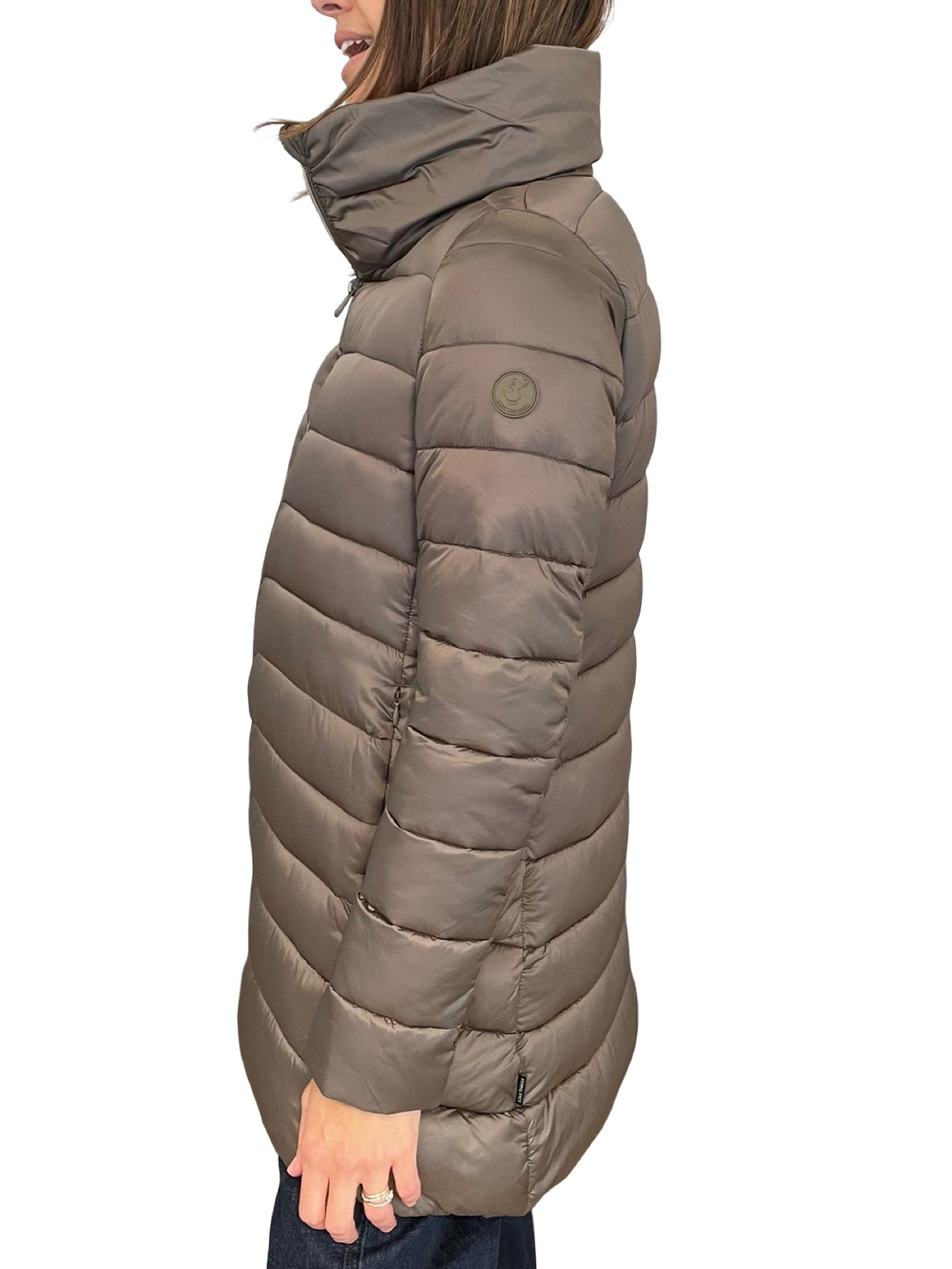 Plumifero Save The Duck Largo Bronce