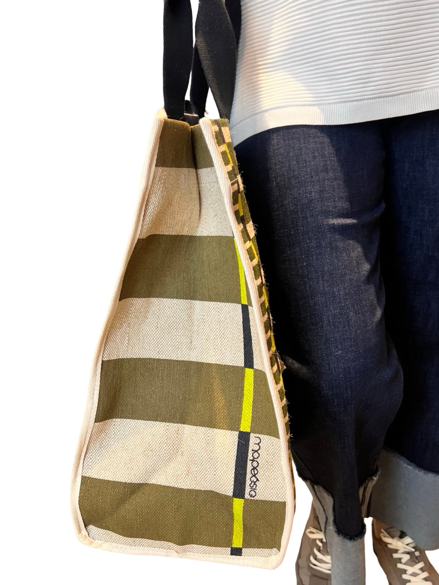 Bolso Mapoésie Yute Rayas