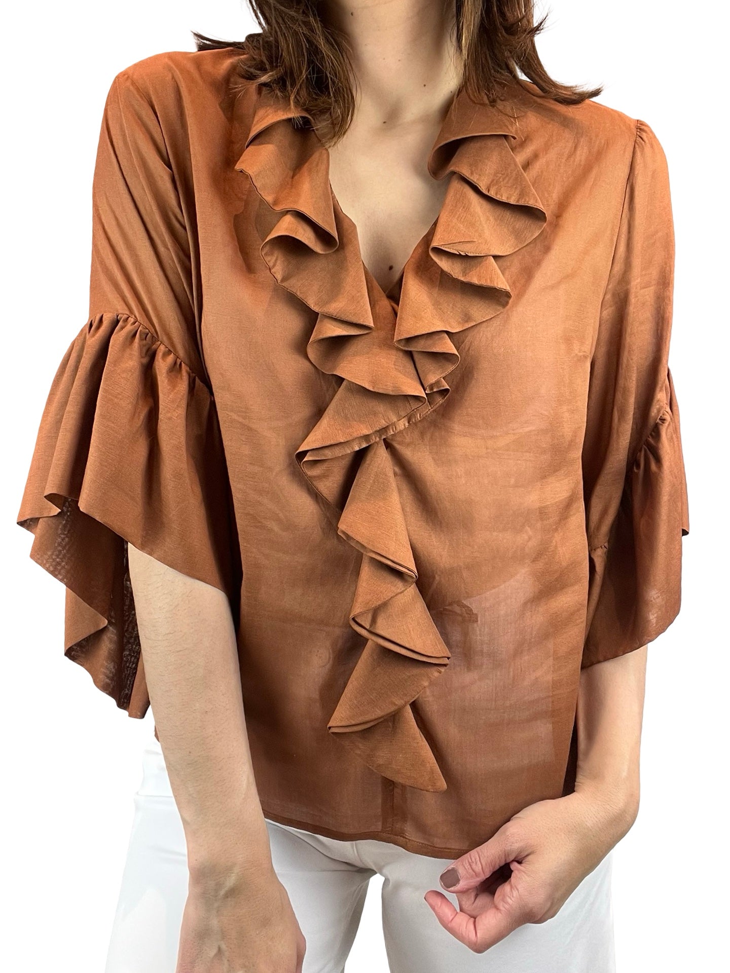 Blusa Camicettas Snob Volante