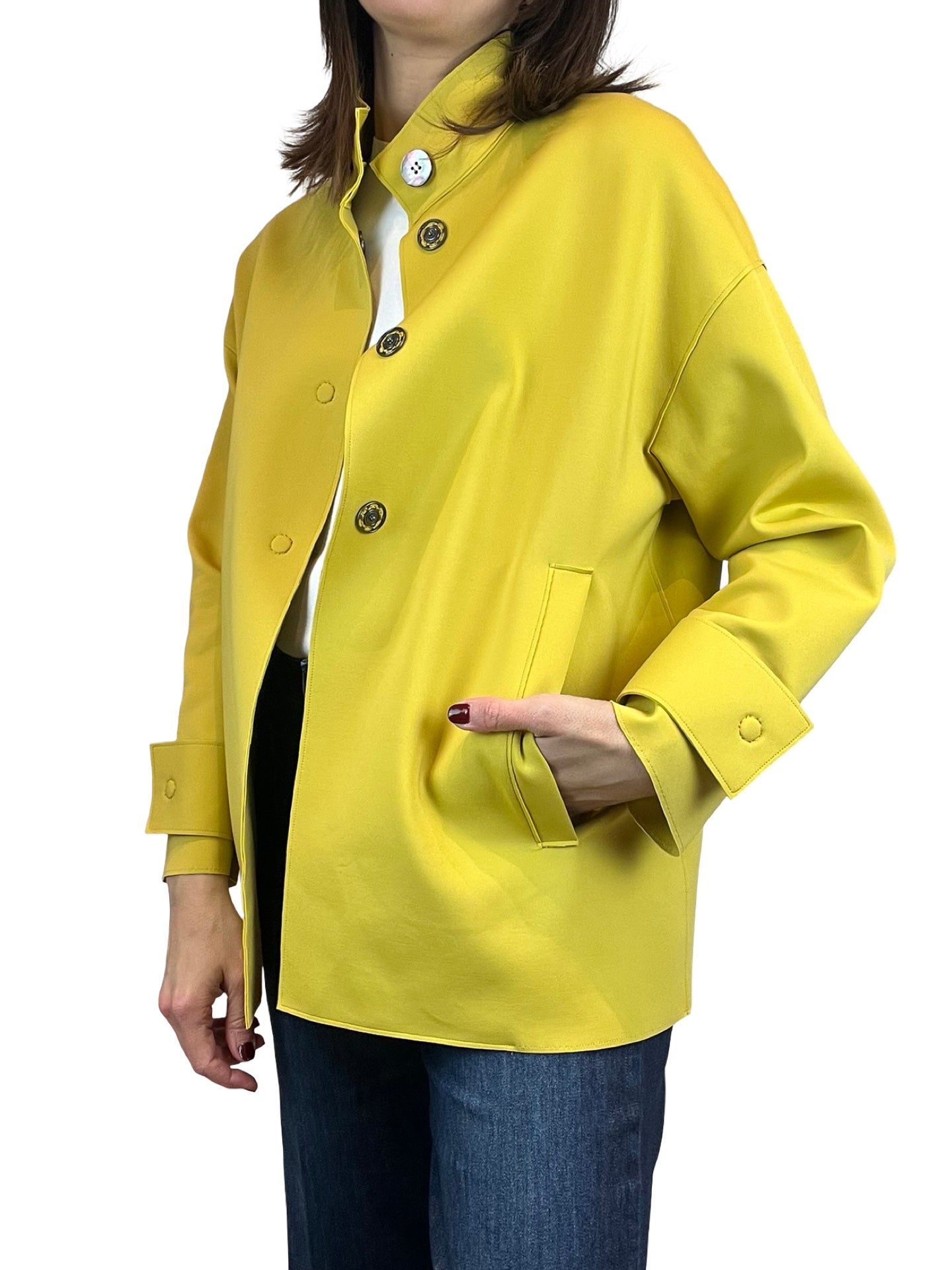 Chaqueta Ewooluzione Sanzio Amarilla