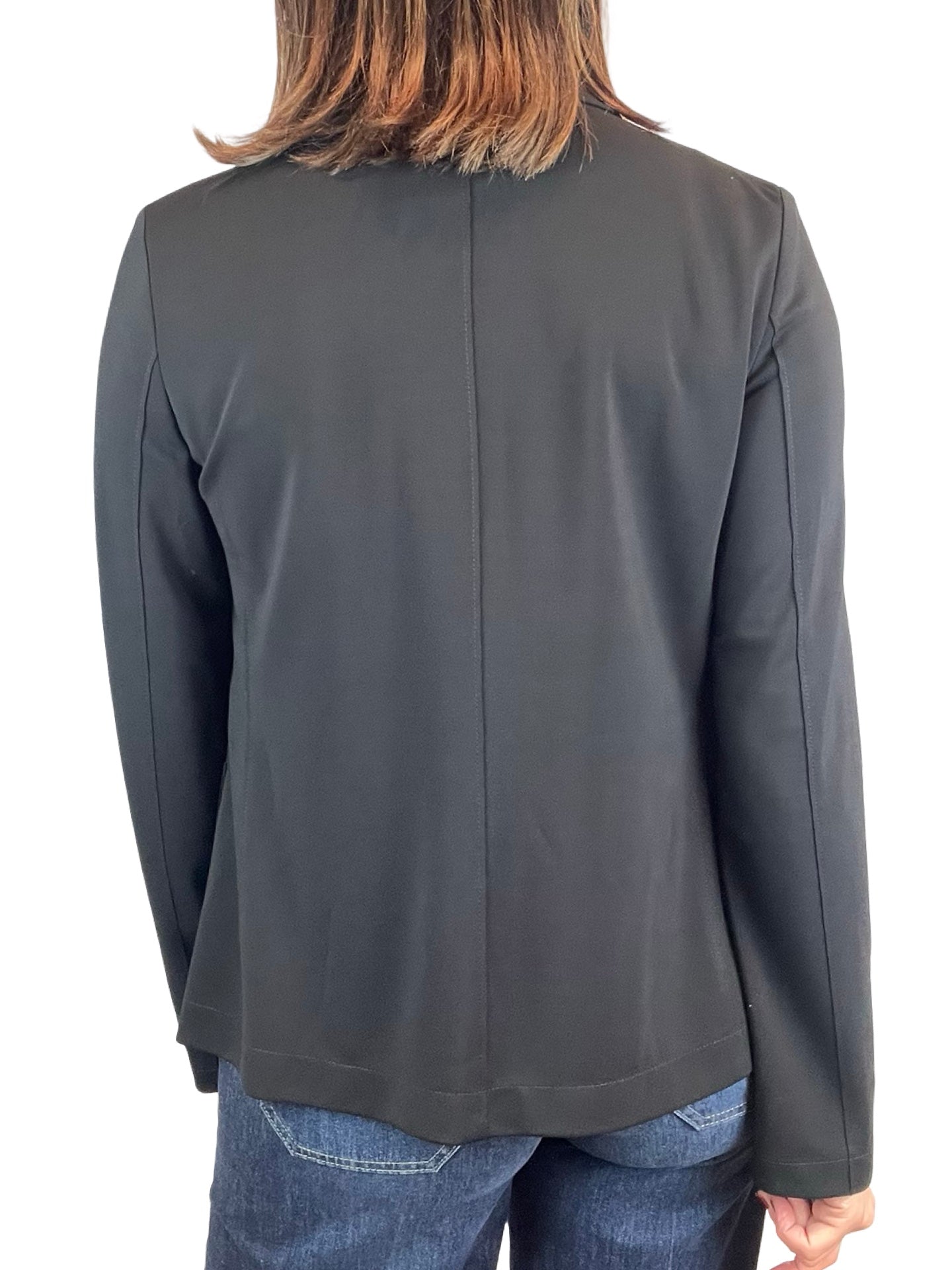 Blazer Harris Whar London Fitted Crepe Negra