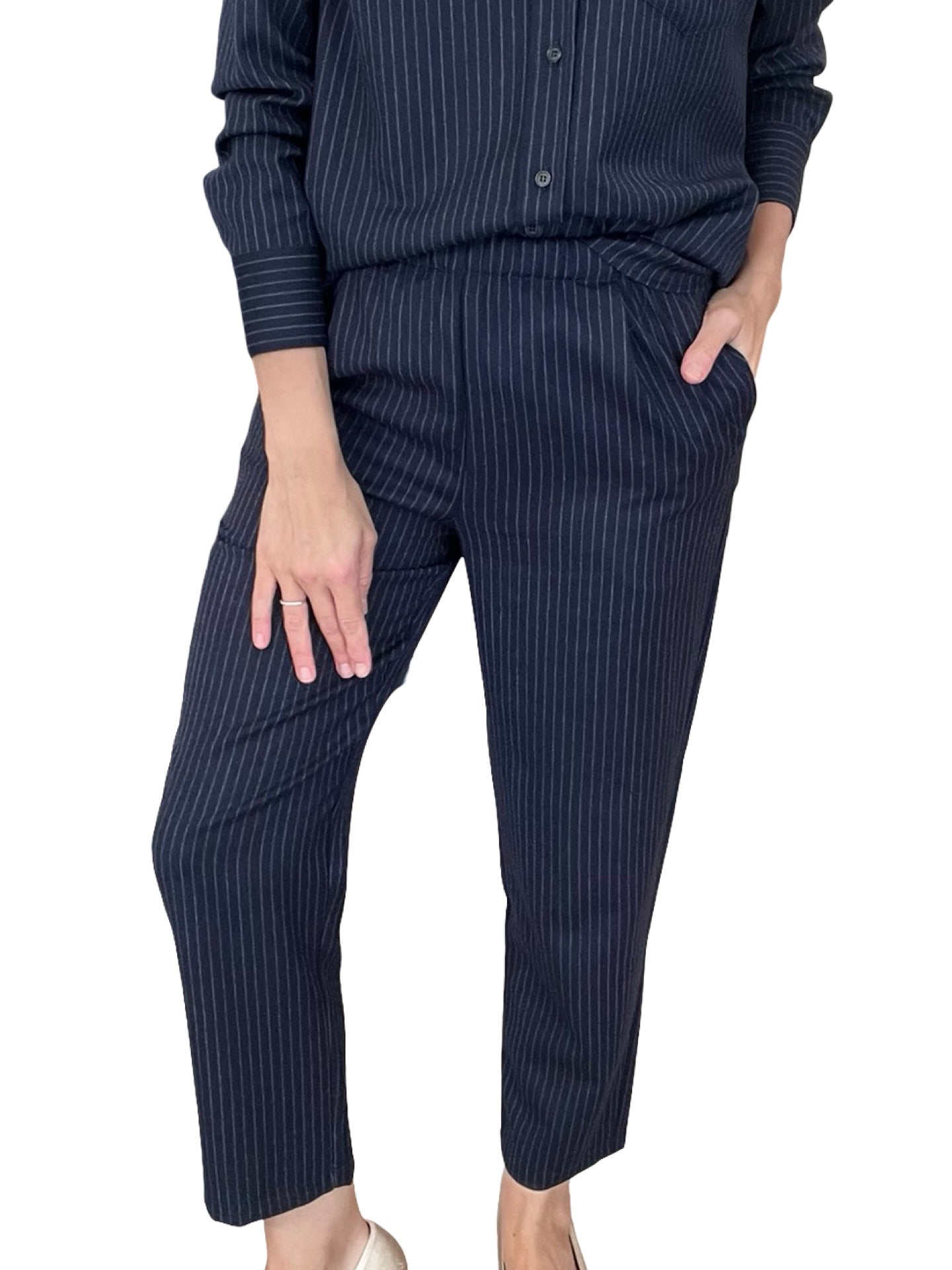 Pantalon Rosso35 Pinzas Rayas