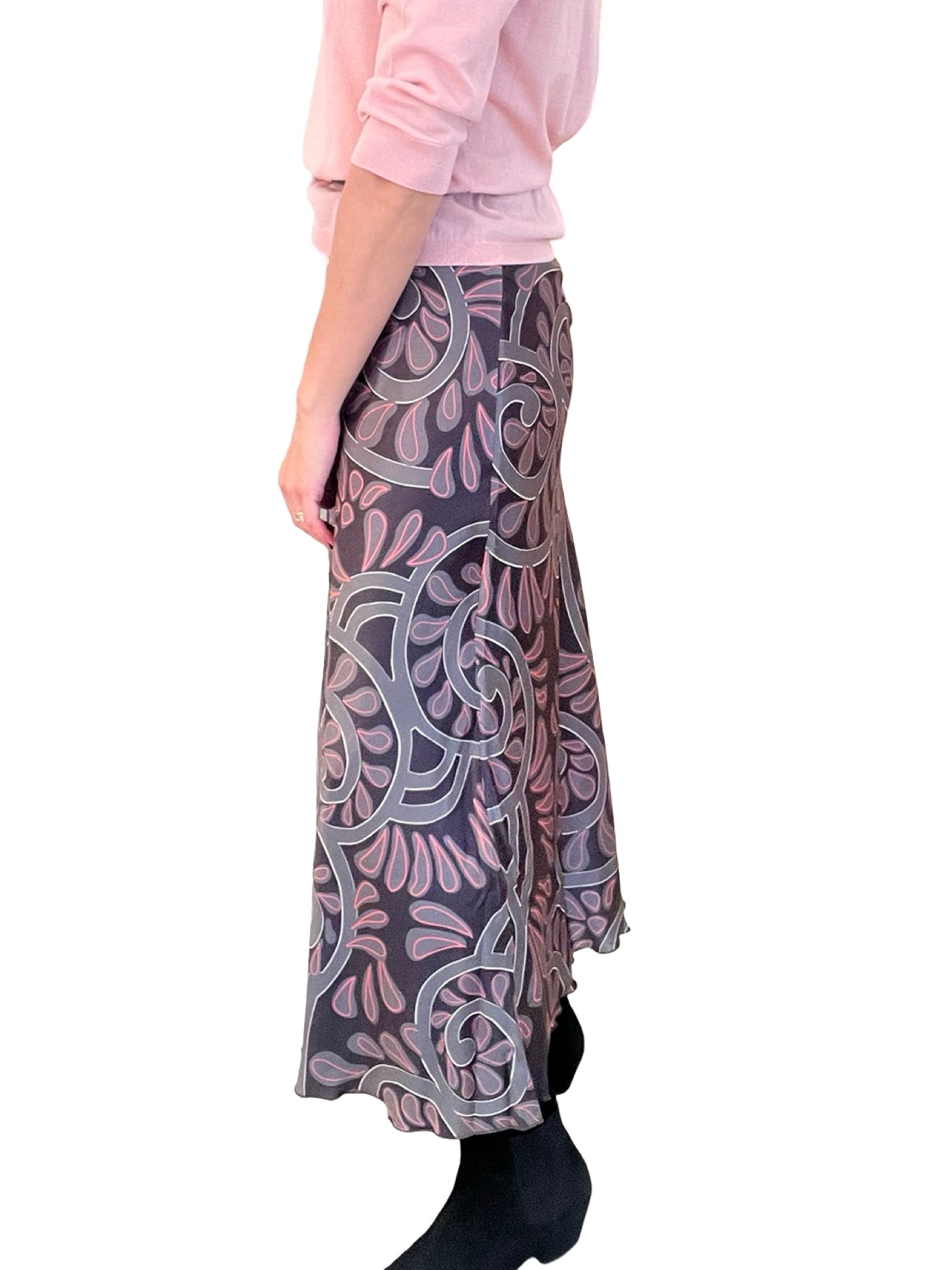 Falda Il Baco Da Seta Estampada Mandala