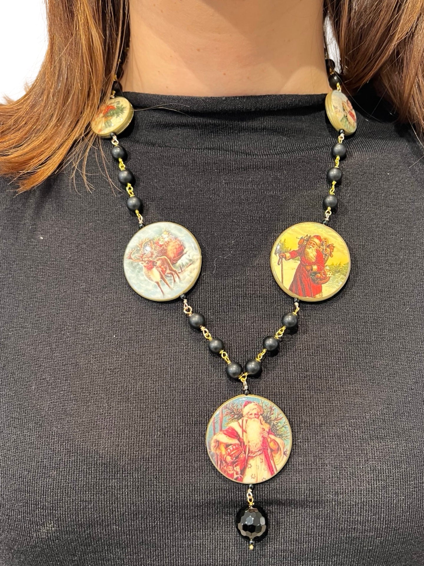 Collar Fabrizio Marcantelli Medallas Navidad