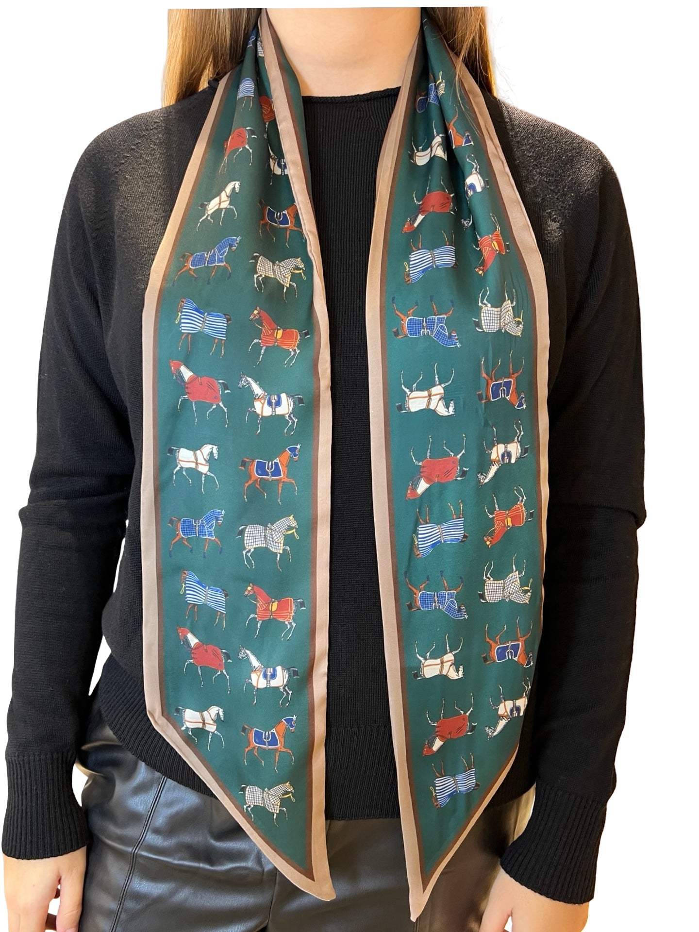 Twilly Il Baco Da Seta Estampado Caballos