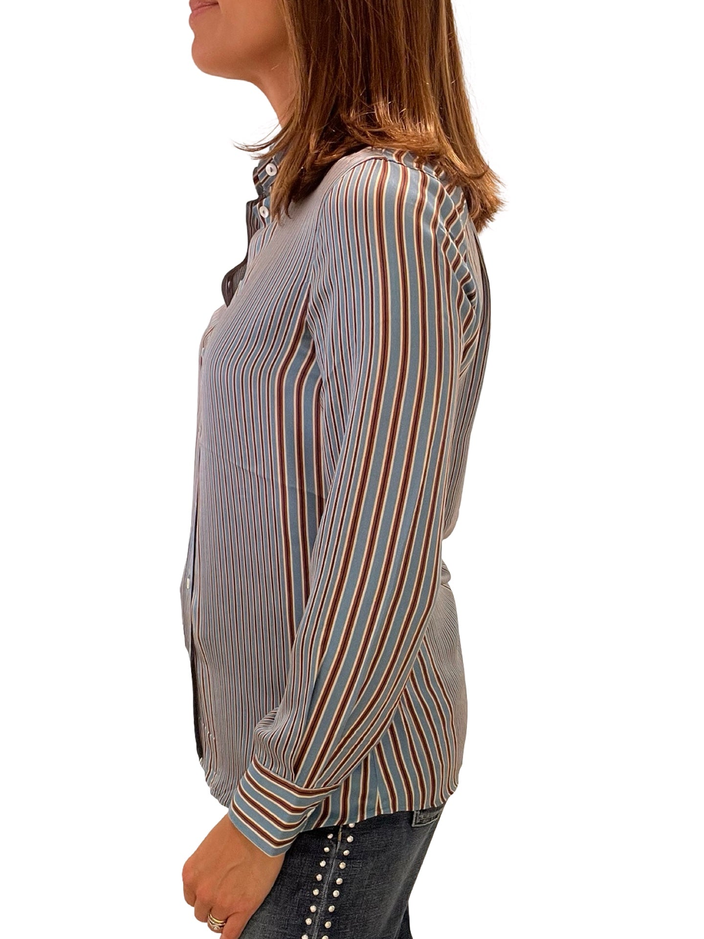 Camisa Diega Rayas Bicolor