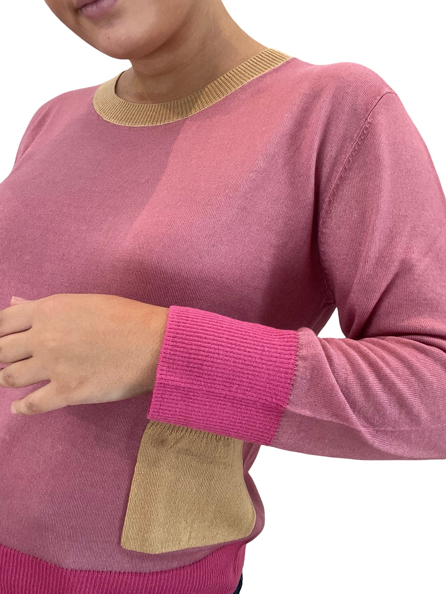 Jersey in Bed with you long sleeve bicolor pockets