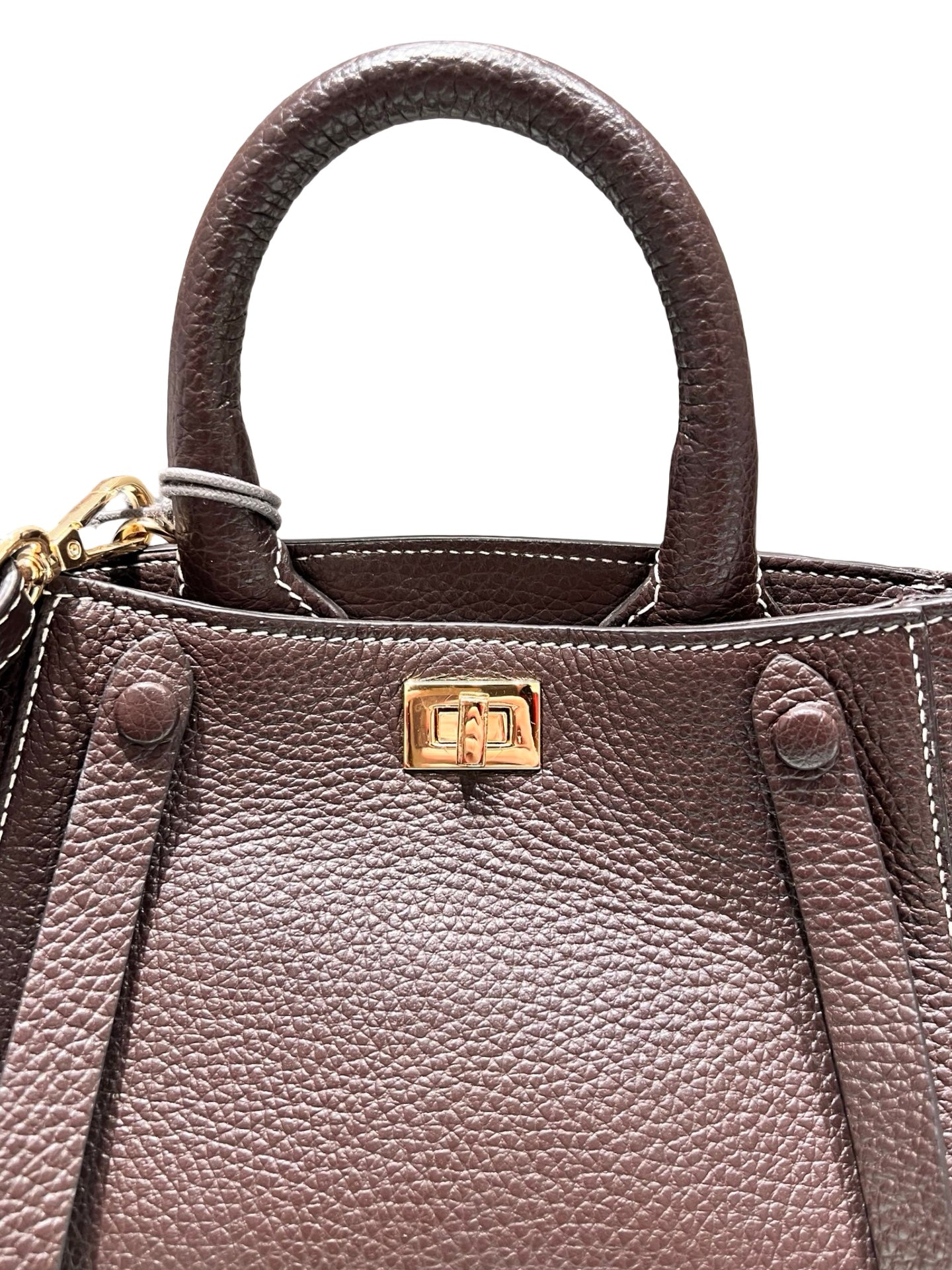 Bolso Lorena Antoniazzi Mini Capazzo Marron