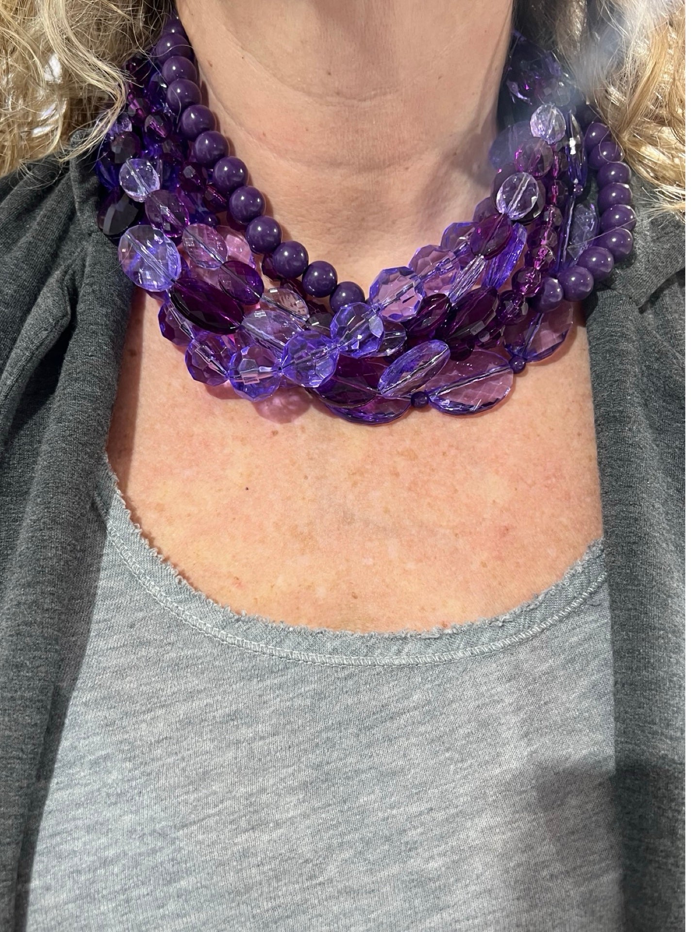 Fabrizio Marcantelli Osaka Violet Necklace