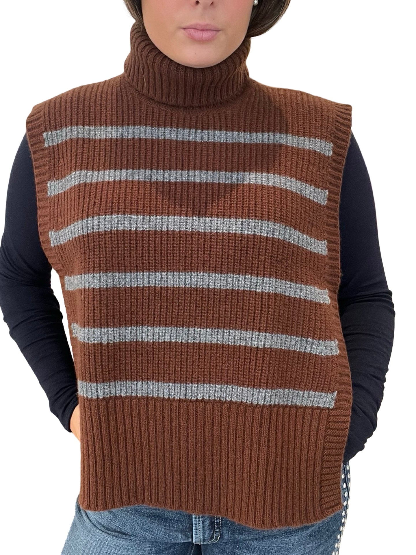 Cuello Davantino Cisne Rayas