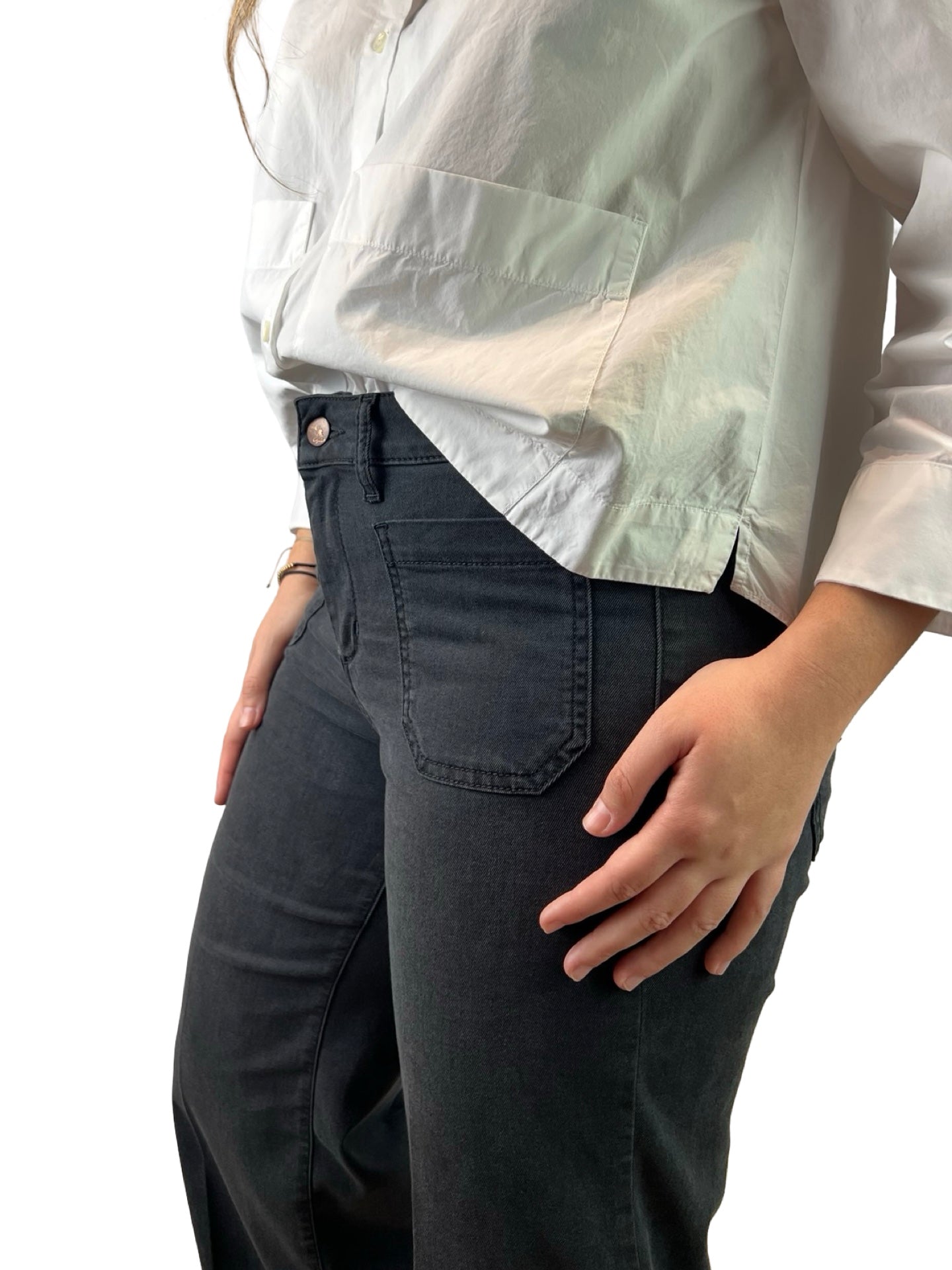 Jeans Cigala's Palace Four Pocket Negro