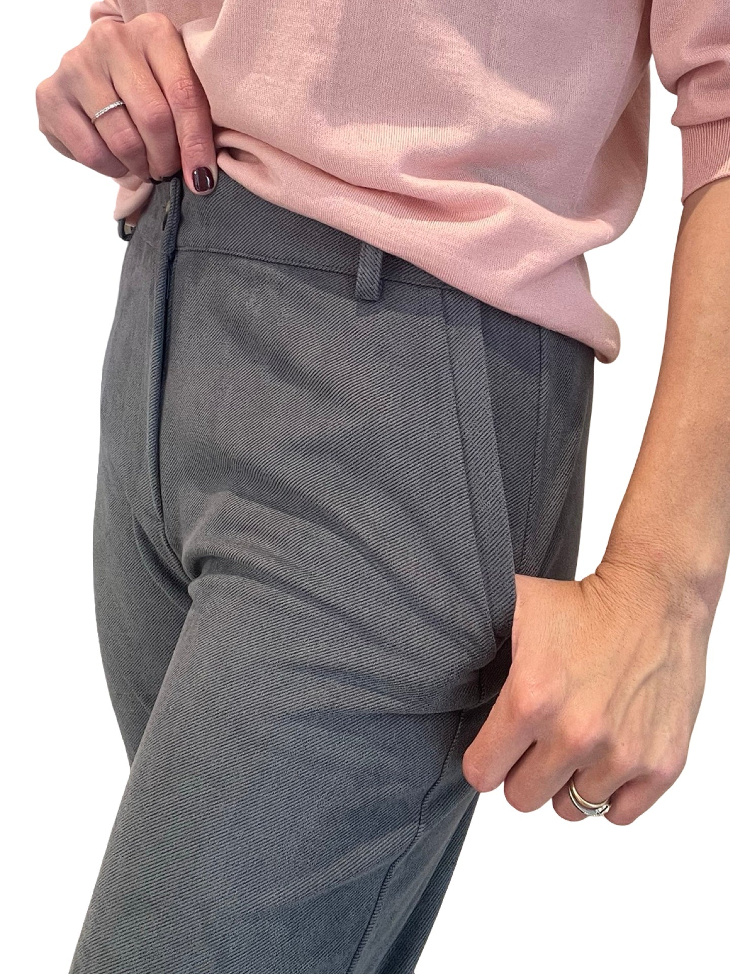 Pantalon Il Baco Da Seta Ancho Vuelta