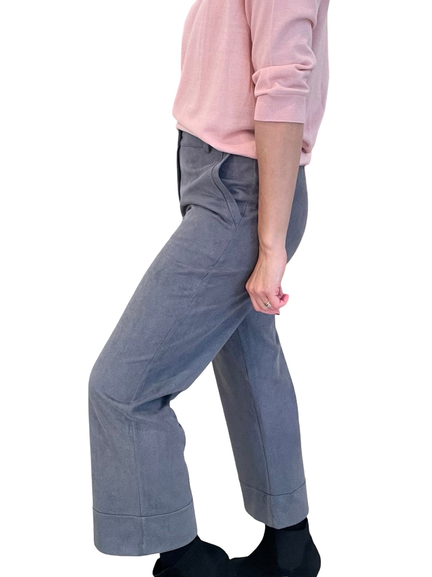 Pantalon Il Baco Da Seta Ancho Vuelta