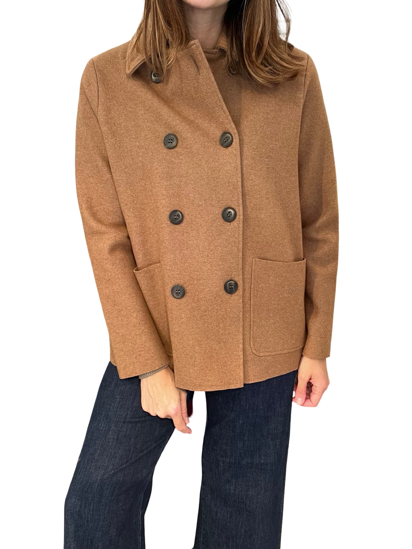 Chaqueta Base Milano Botones Larga