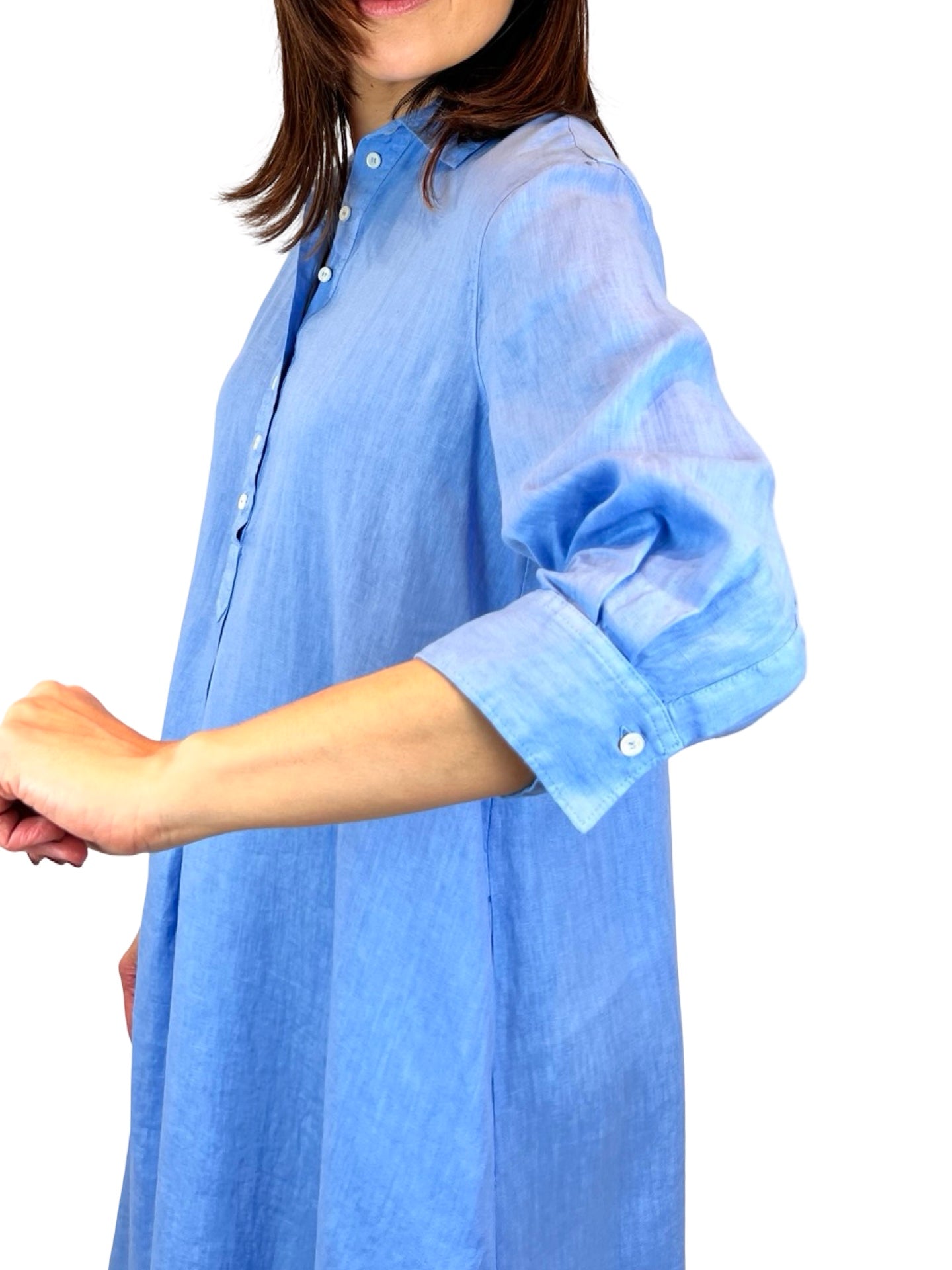 Vestido Rosso 35 Camisero Manga Francesa