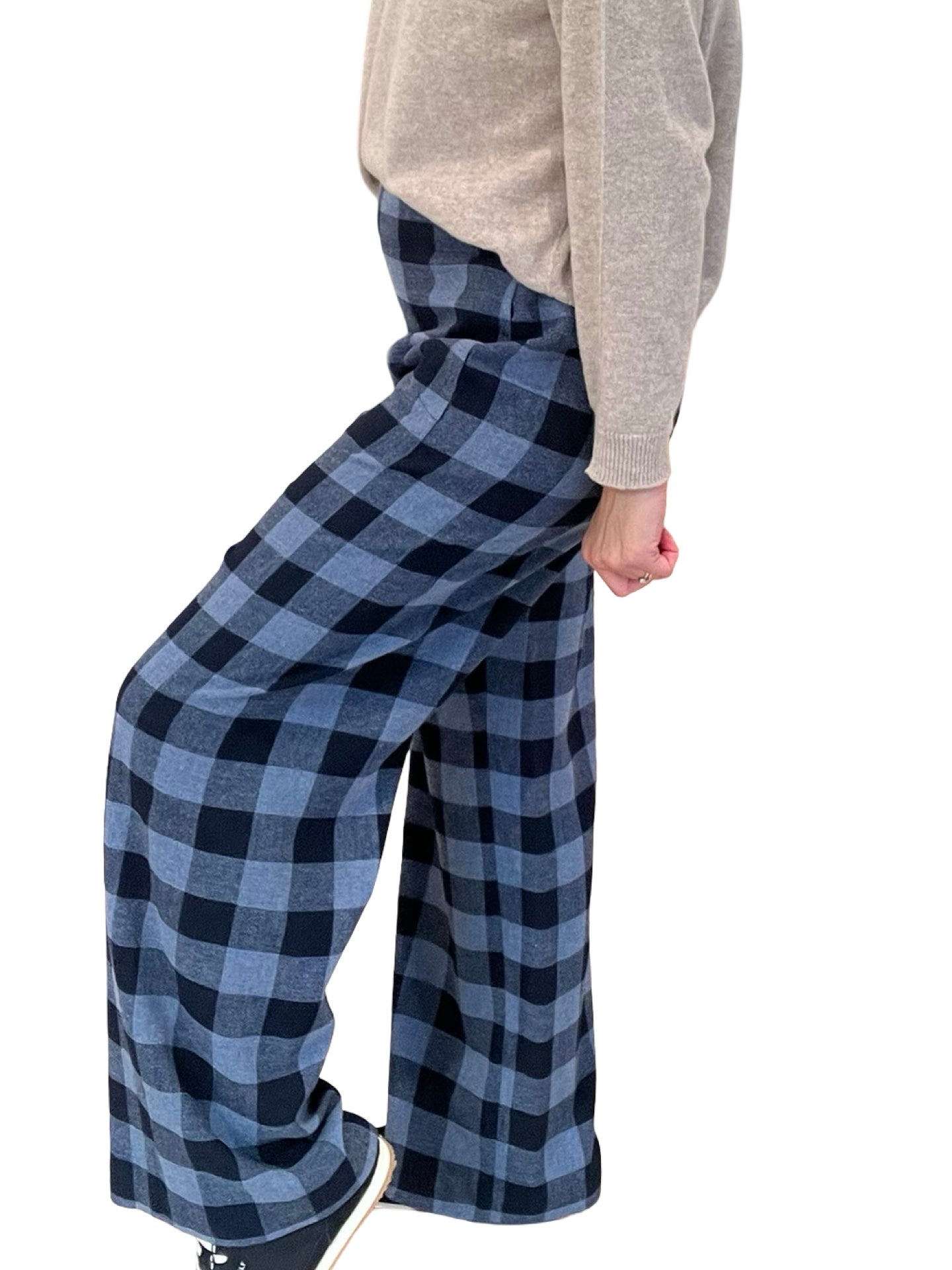 Pantalon Agoefilo Cuadros Ancho