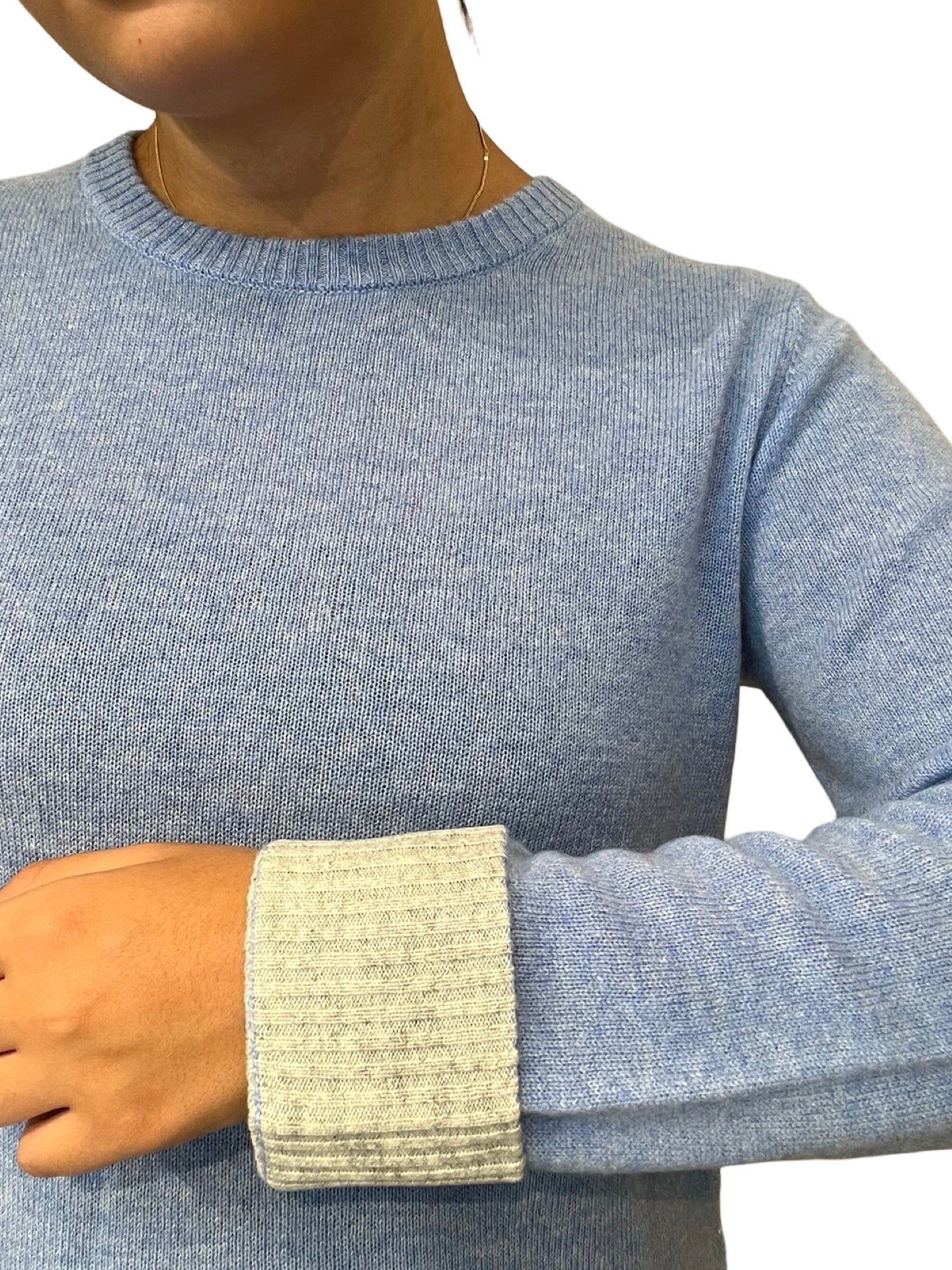 Absolut Cashmere Two-tone Cuffs Sweater