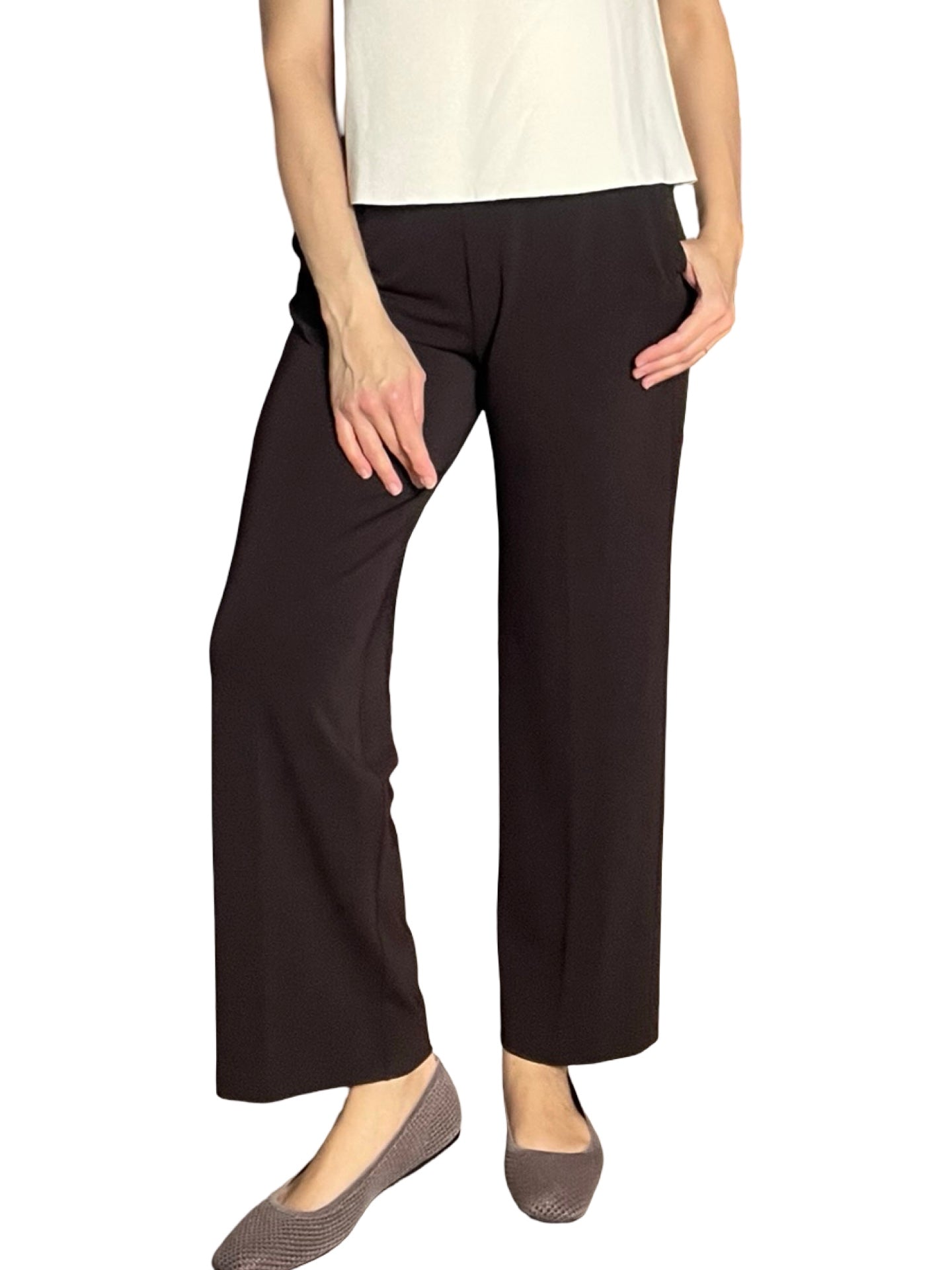 Agoefil Straight Fine Knit Pants
