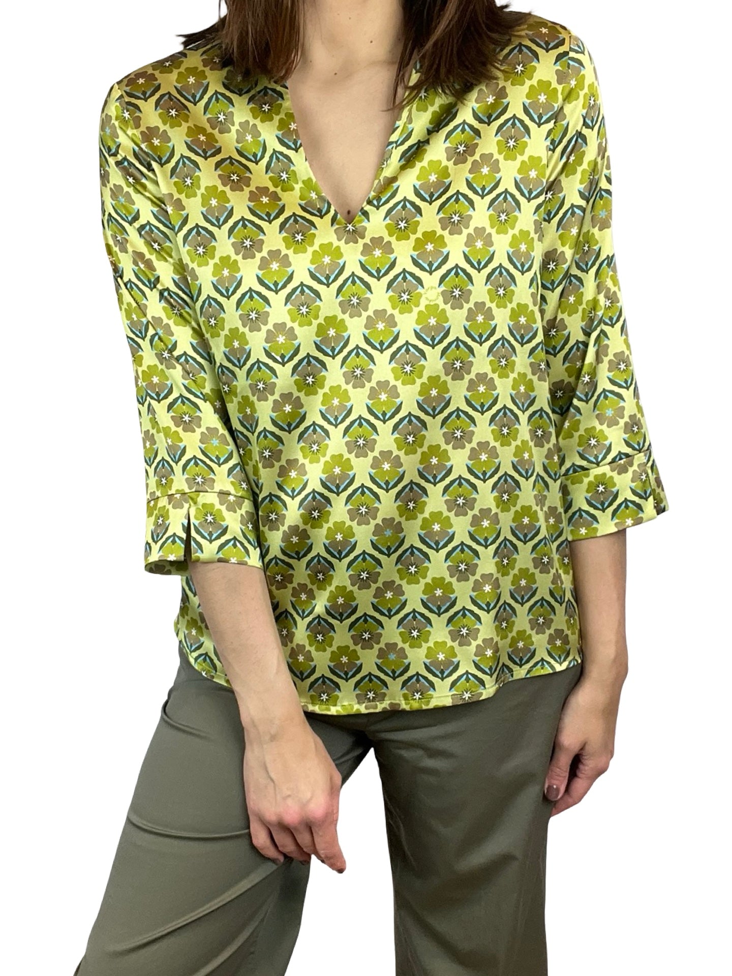 Blusa Monika Varga Margaritas Verde