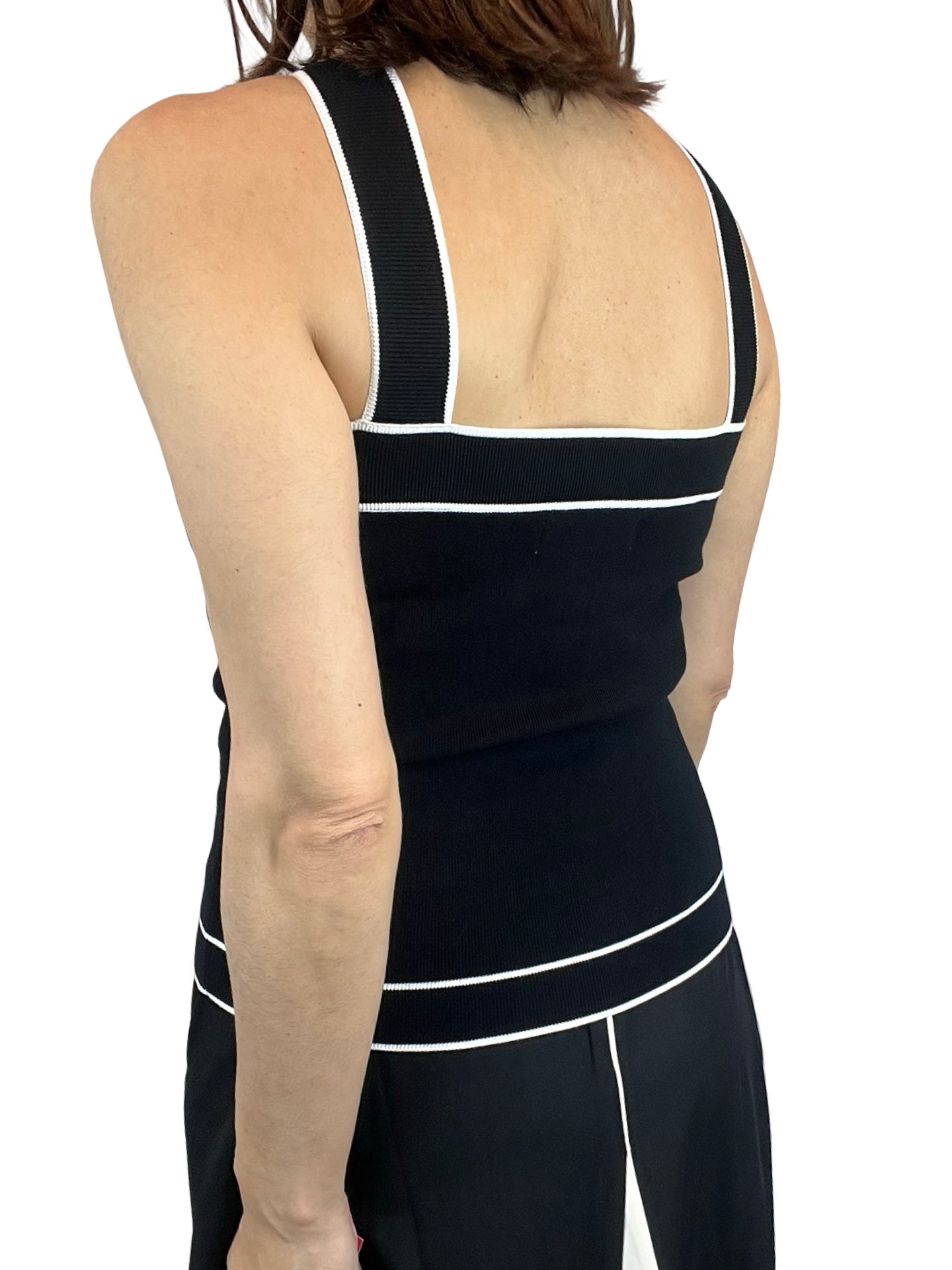 Paisie Top with Crossed Straps