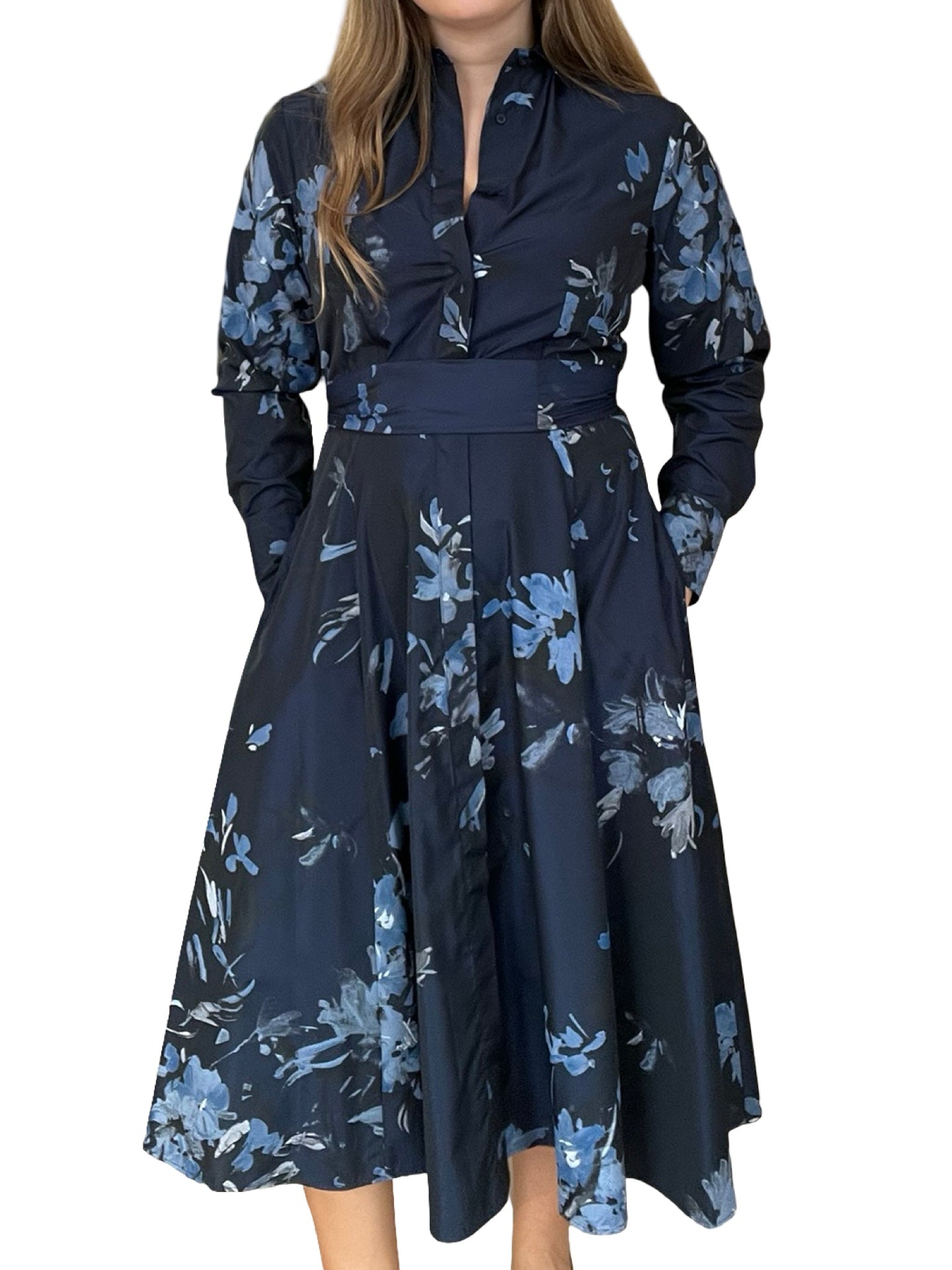 Vestido Rosso35 Camisero Estampado Flor