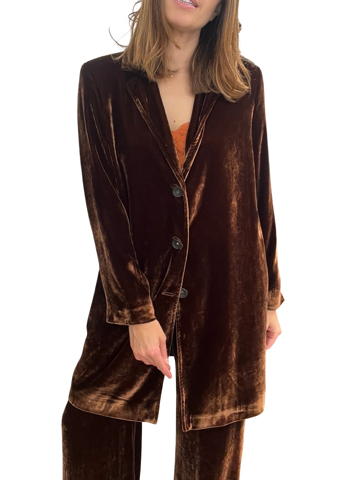 Cappotto in velluto Diega