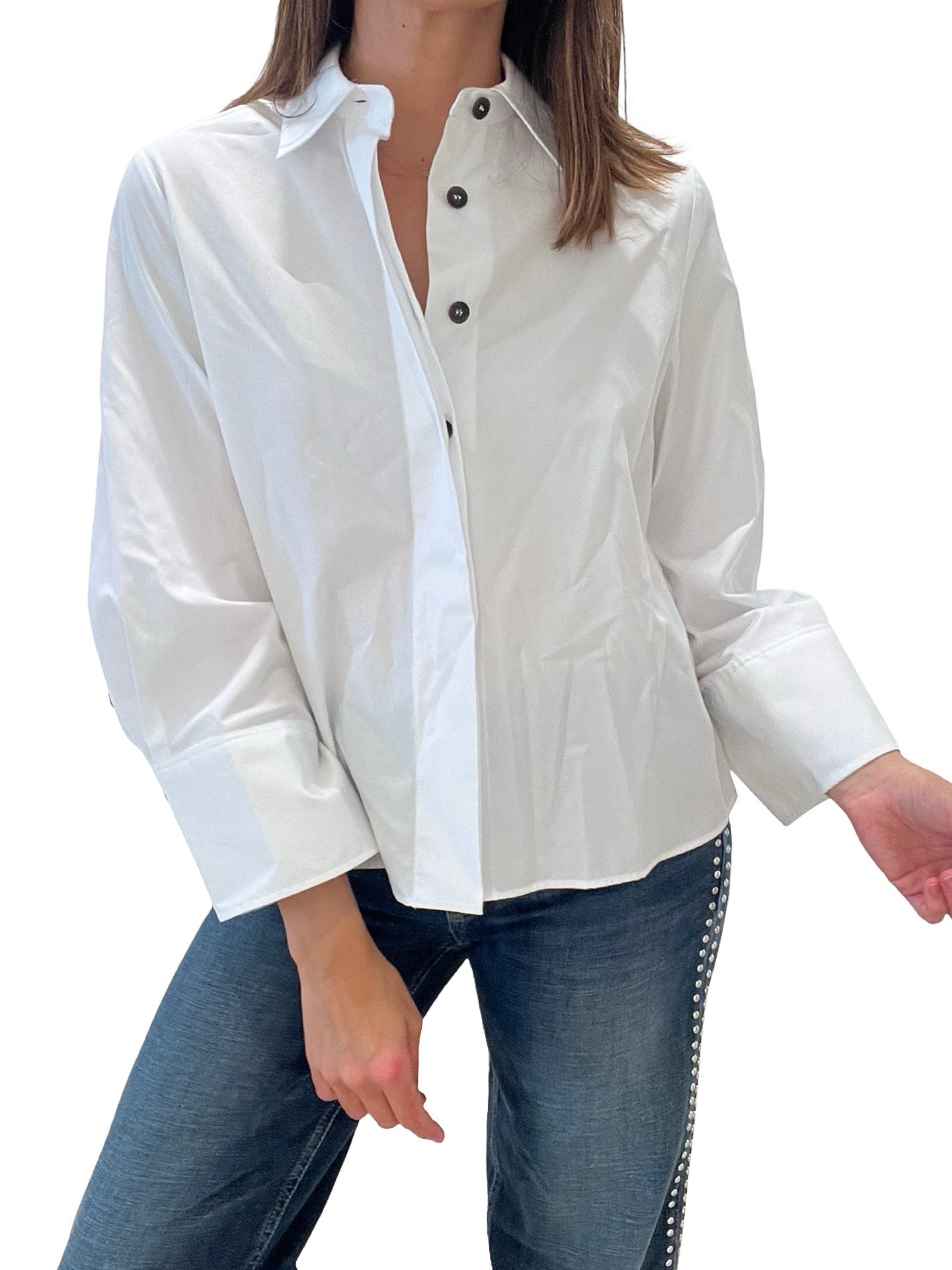 Chemise de l'Académie de mangas larges