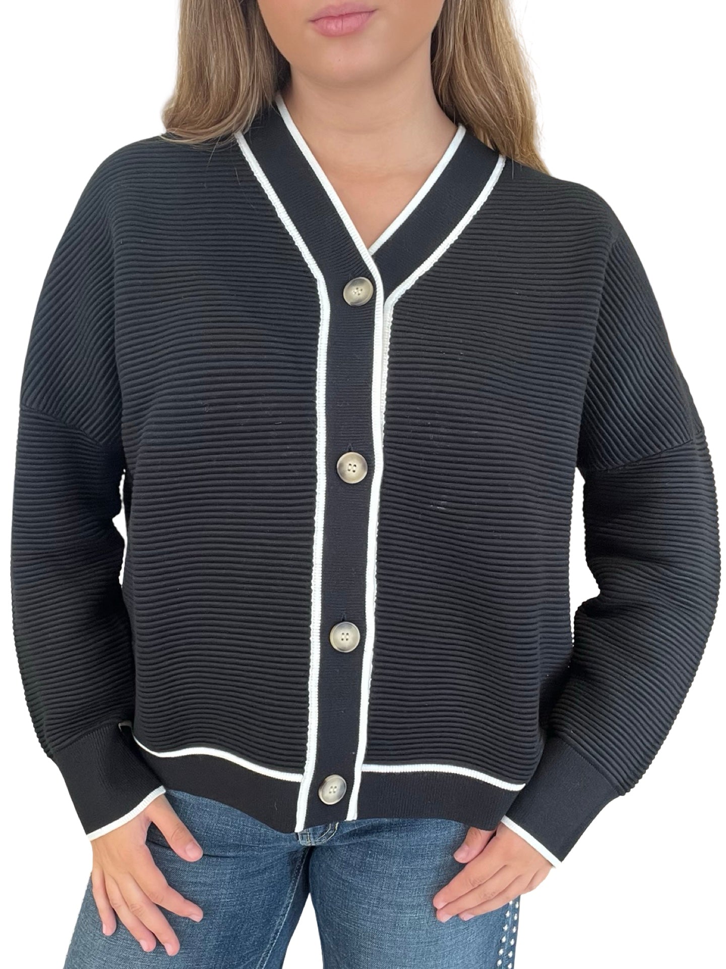 Cardigan Paisie Canale Bicolor