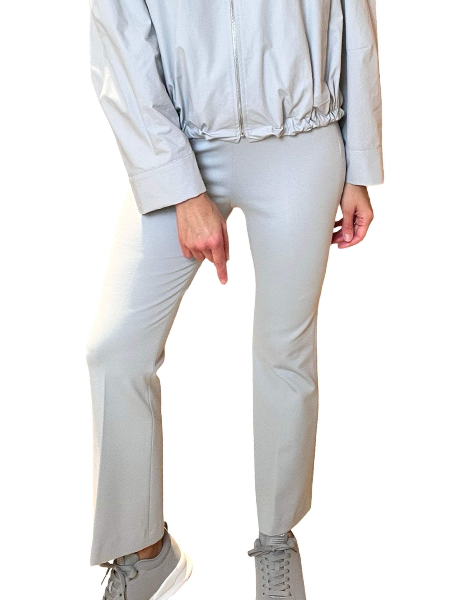 Pantalon évasé léger en tricot Conti