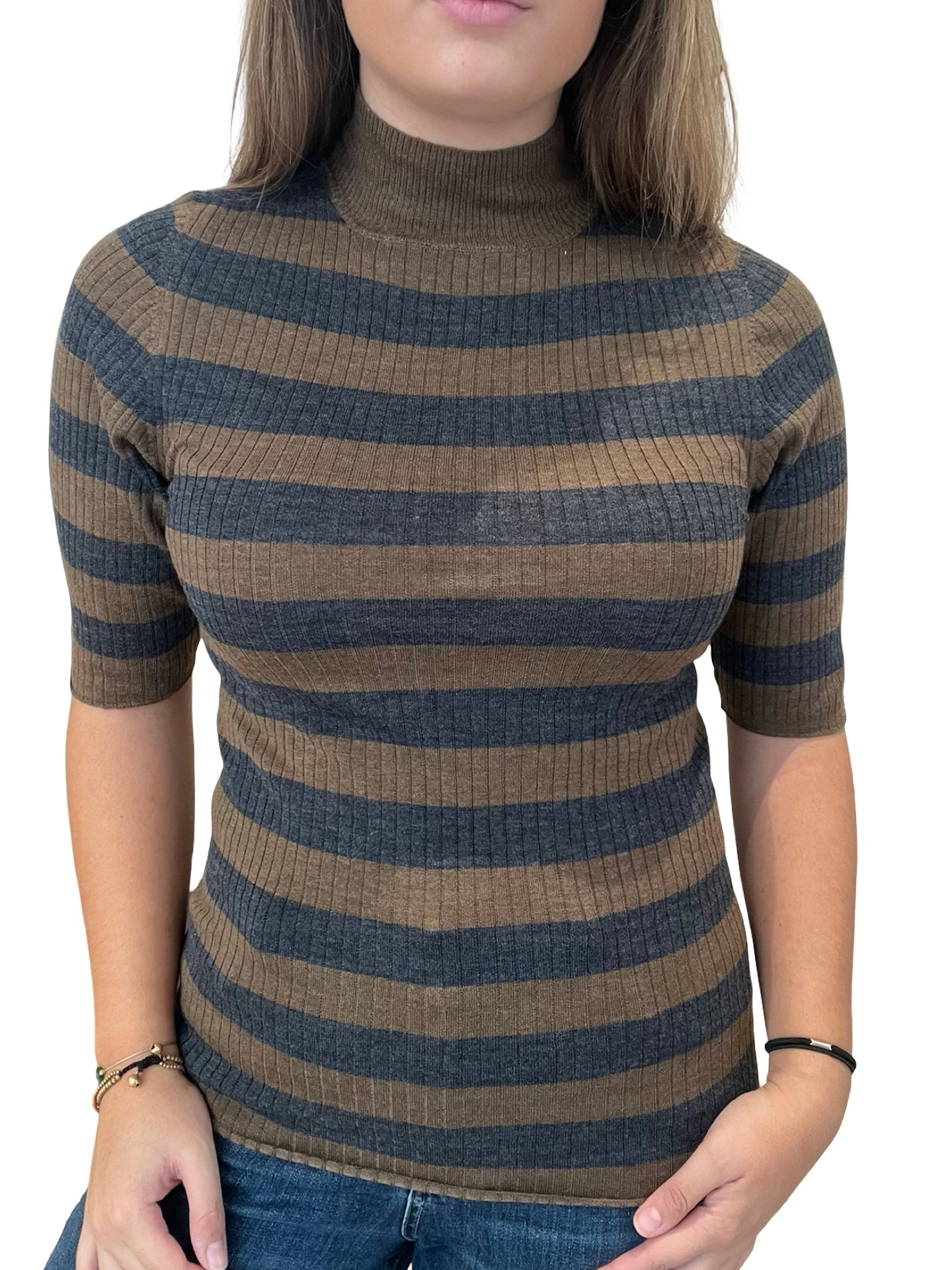 Jersey Majesctic Filatures Manga Corta Rayas