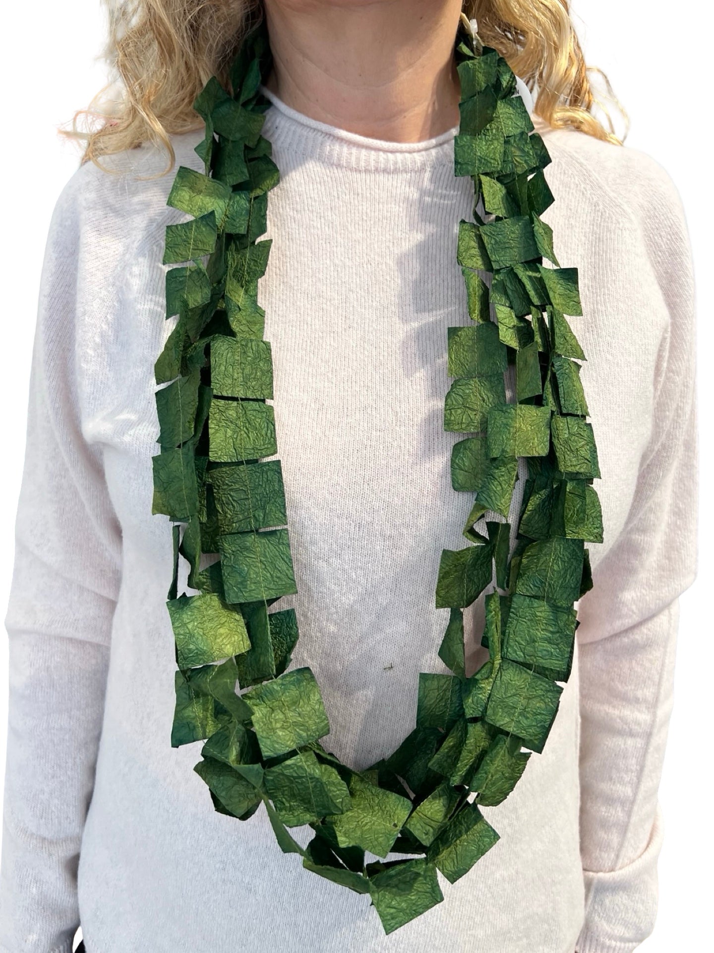 Collar Ana Hagopian Nest Long Verde