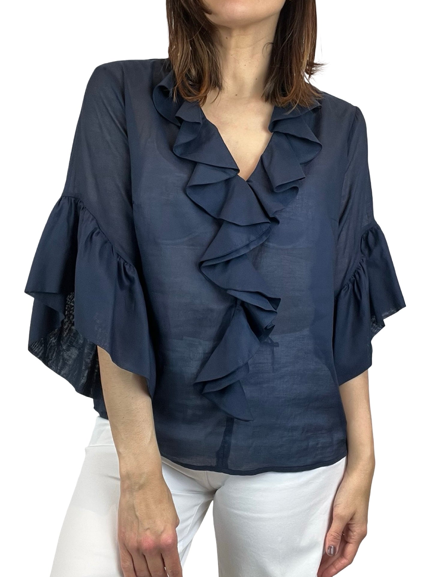 Blusa Camicettas Snob Volante