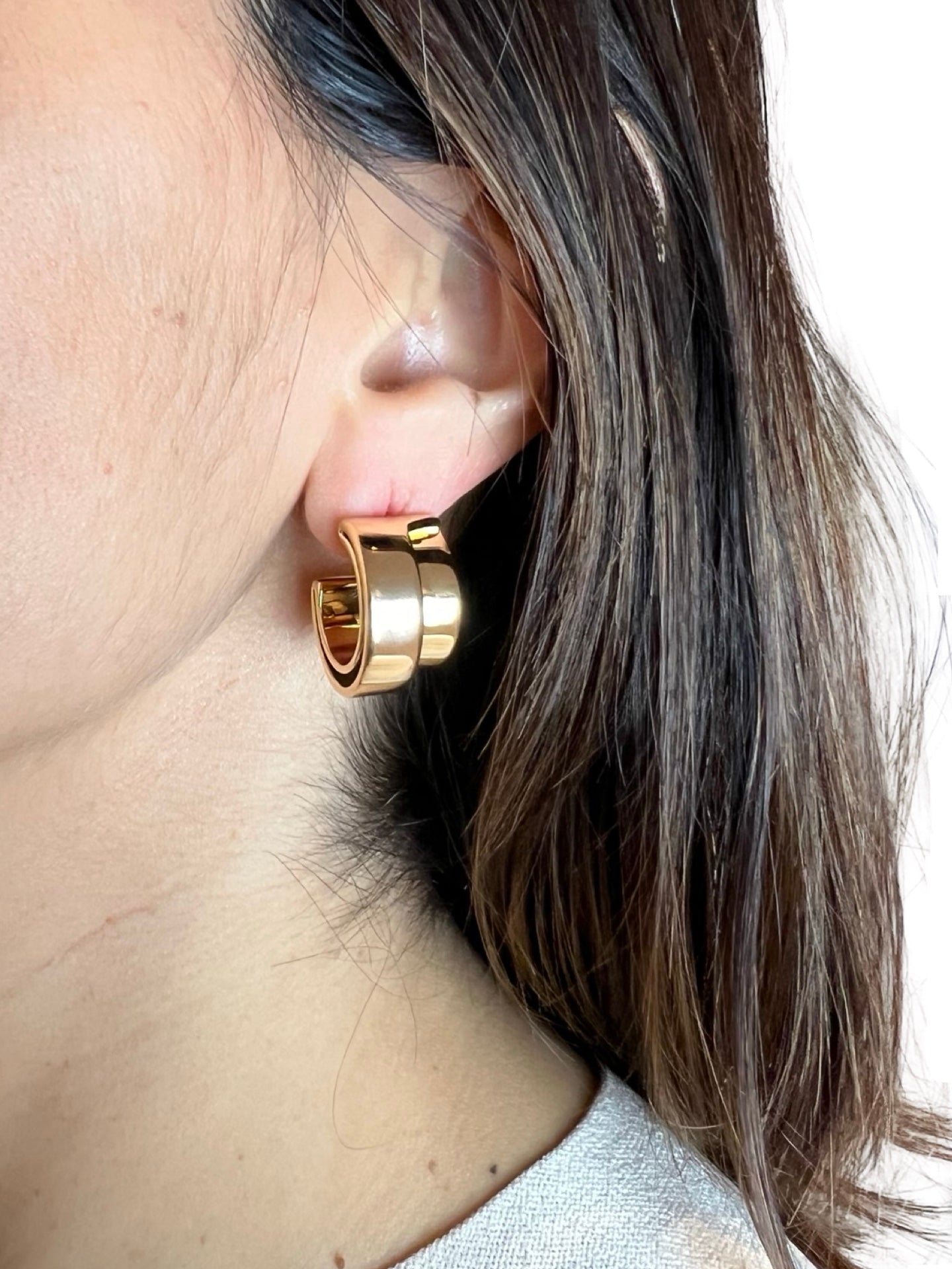 Liviana Conti Double Hoop Earrings