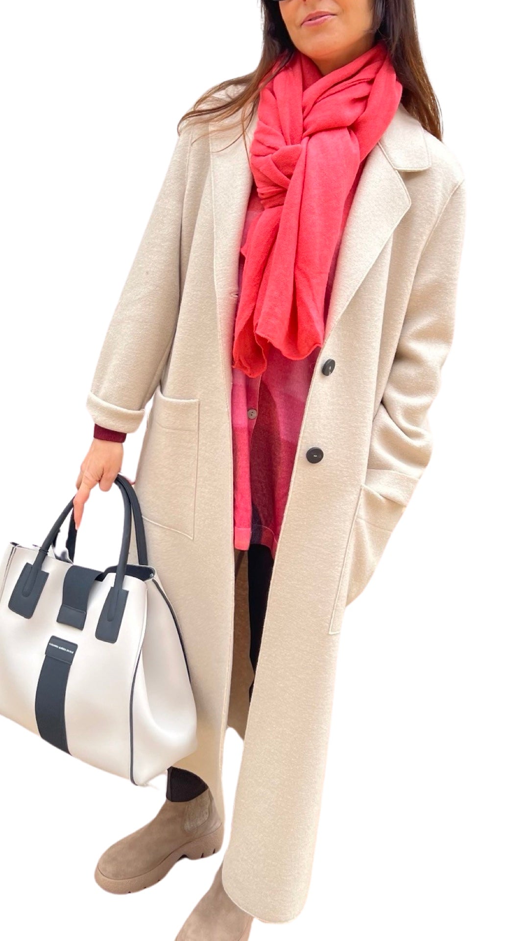 Harris Coat Long Apertura