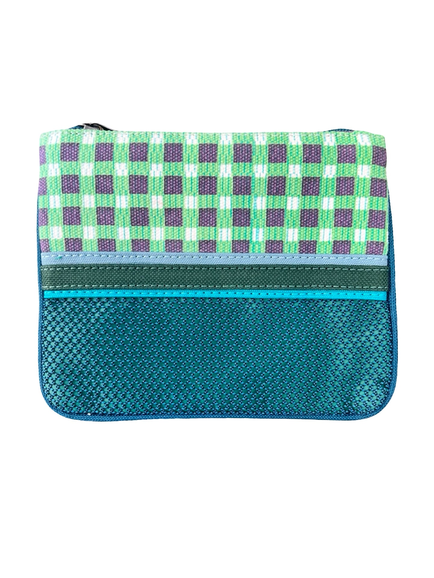 Portafoglio verde Anna Kaszer