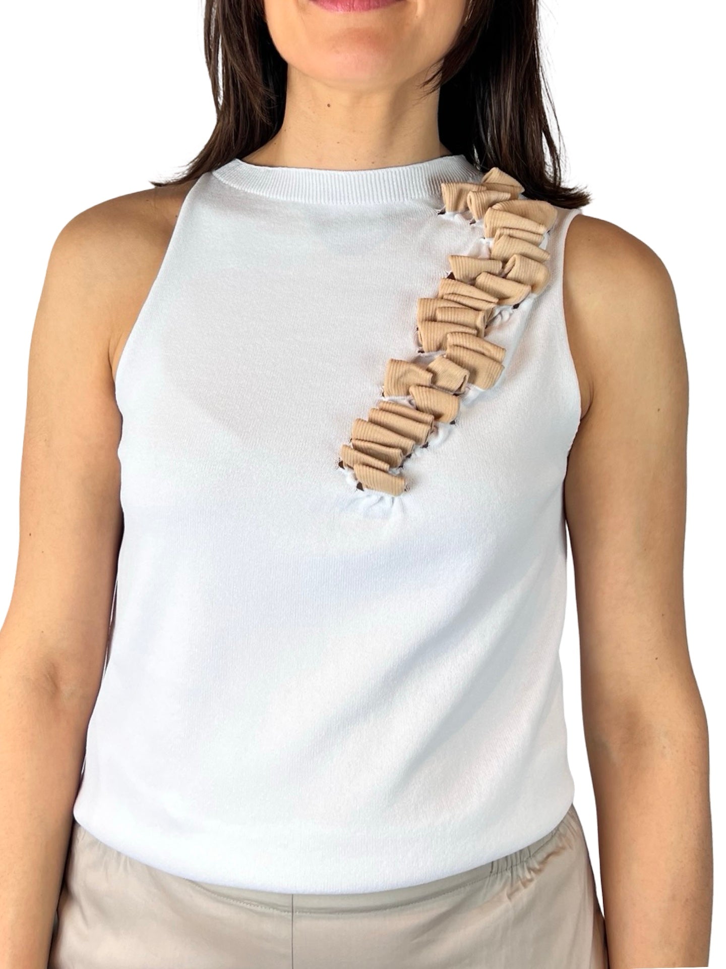 Jersey Liviana Conti Sin Mangas Adorno