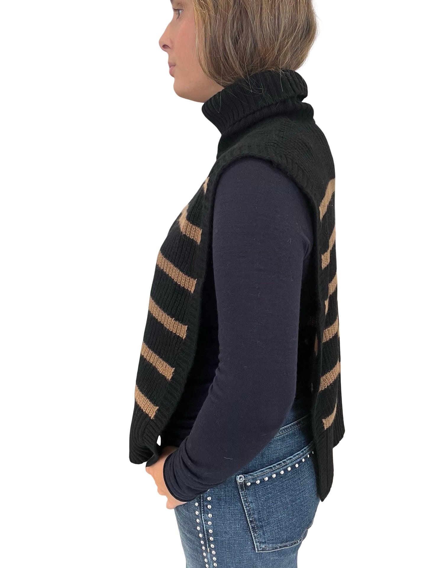 Cuello Davantino Cisne Rayas