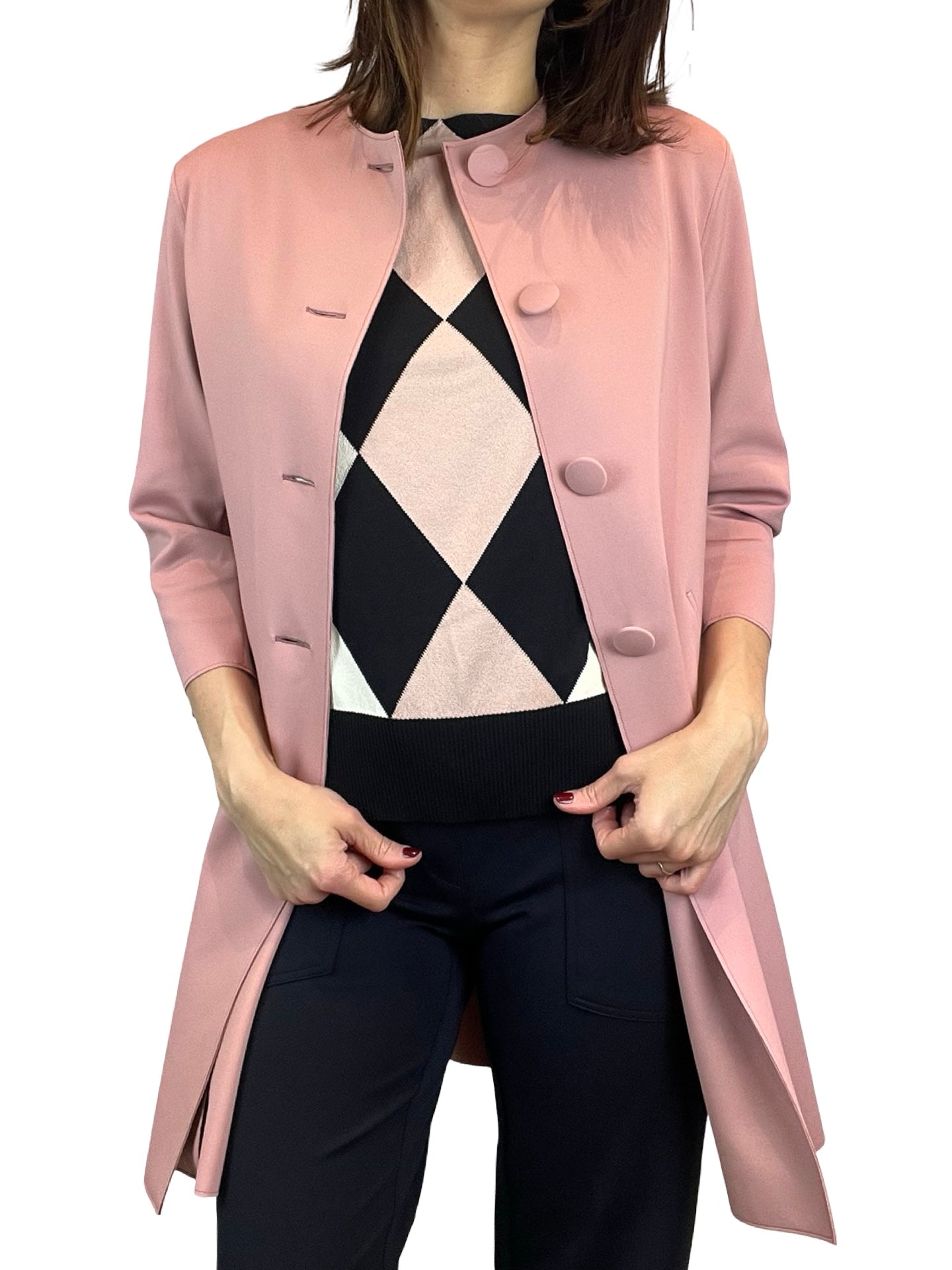 Manteau rose Ewooluzione Buonarroti