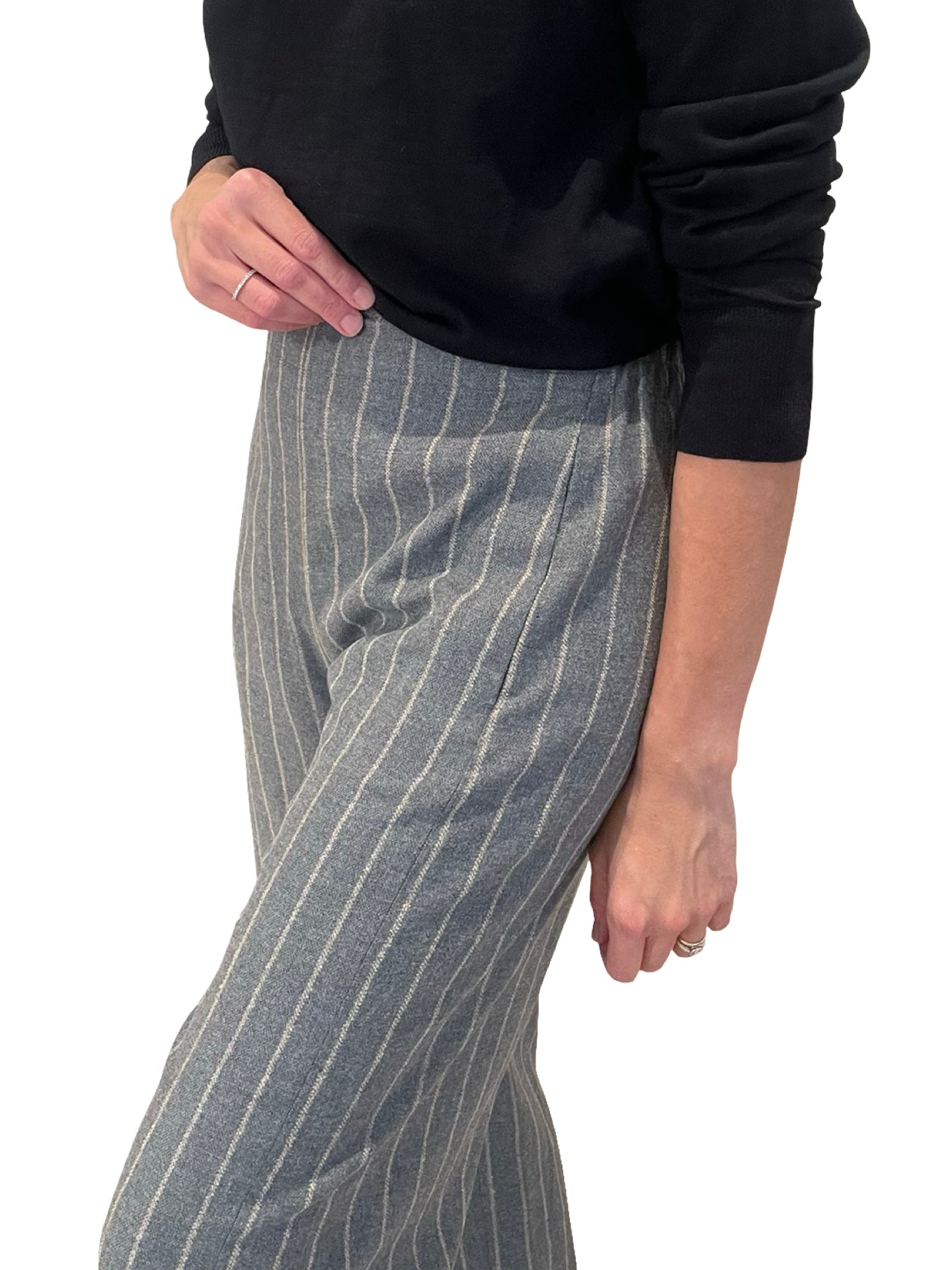 Pantaloni palazzo a righe Agoefilo