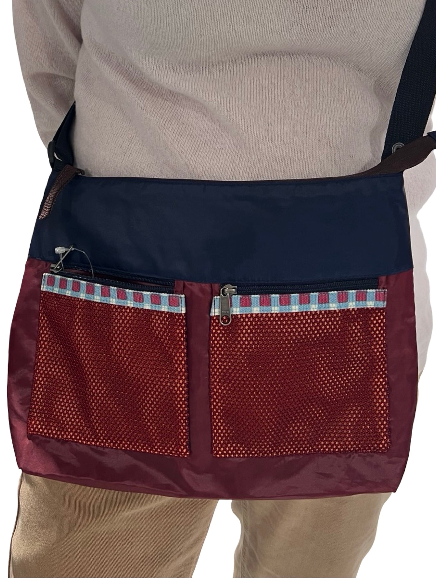 Borsa in granato Anna Kaszer Upari