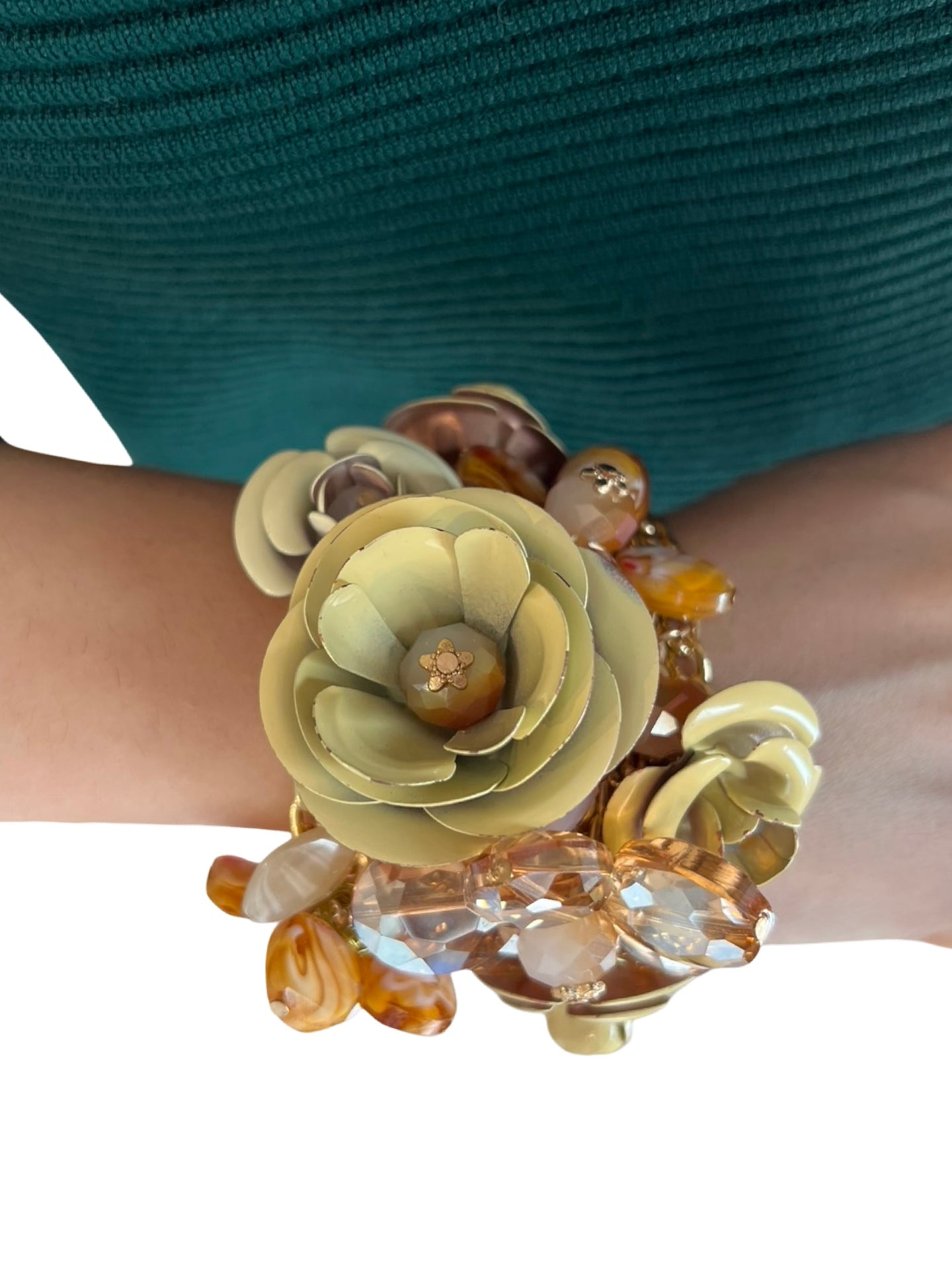Bracciale Il Baco Da Seta Catena di fiori