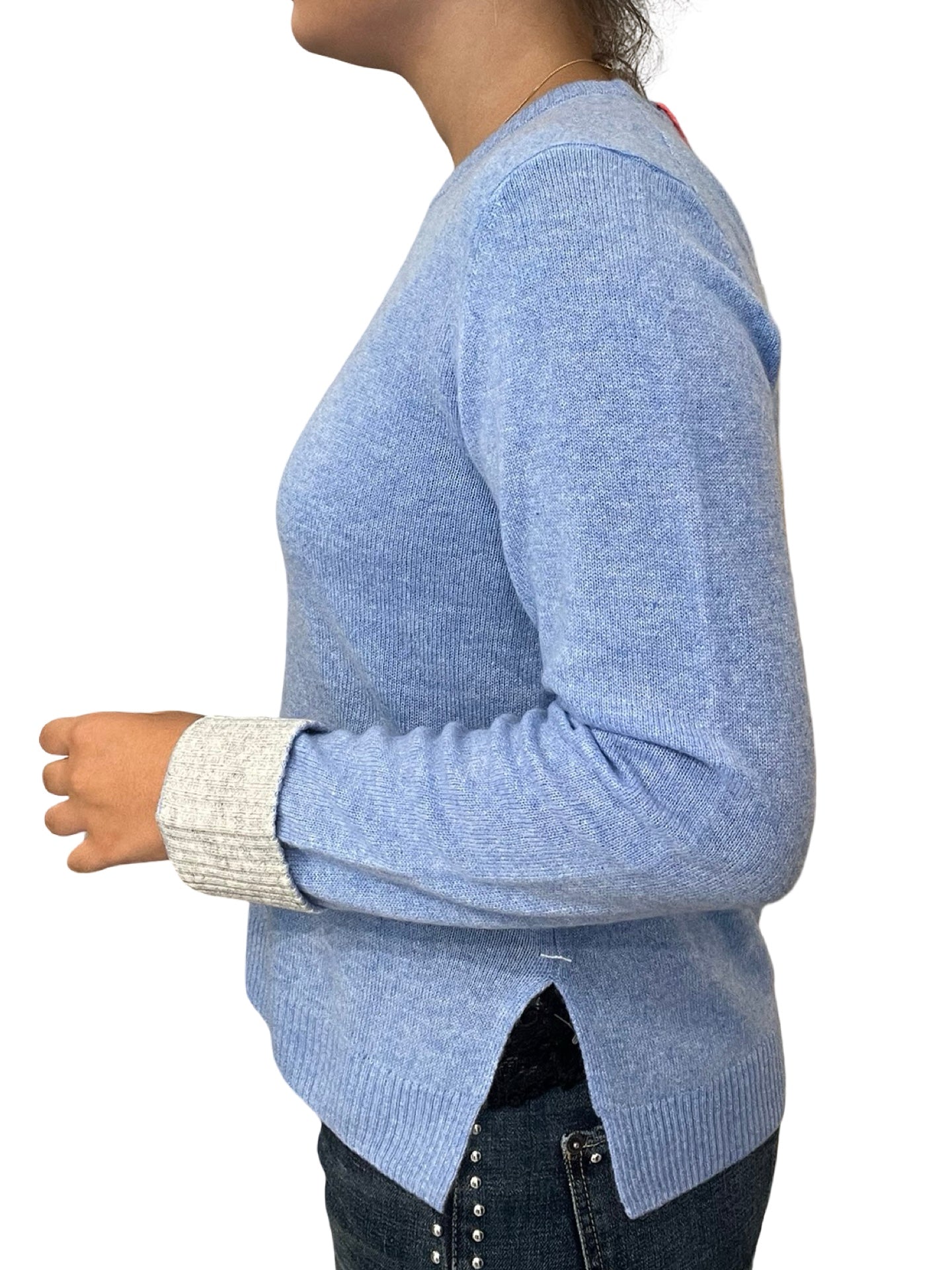 Absolut Cashmere Two-tone Cuffs Sweater