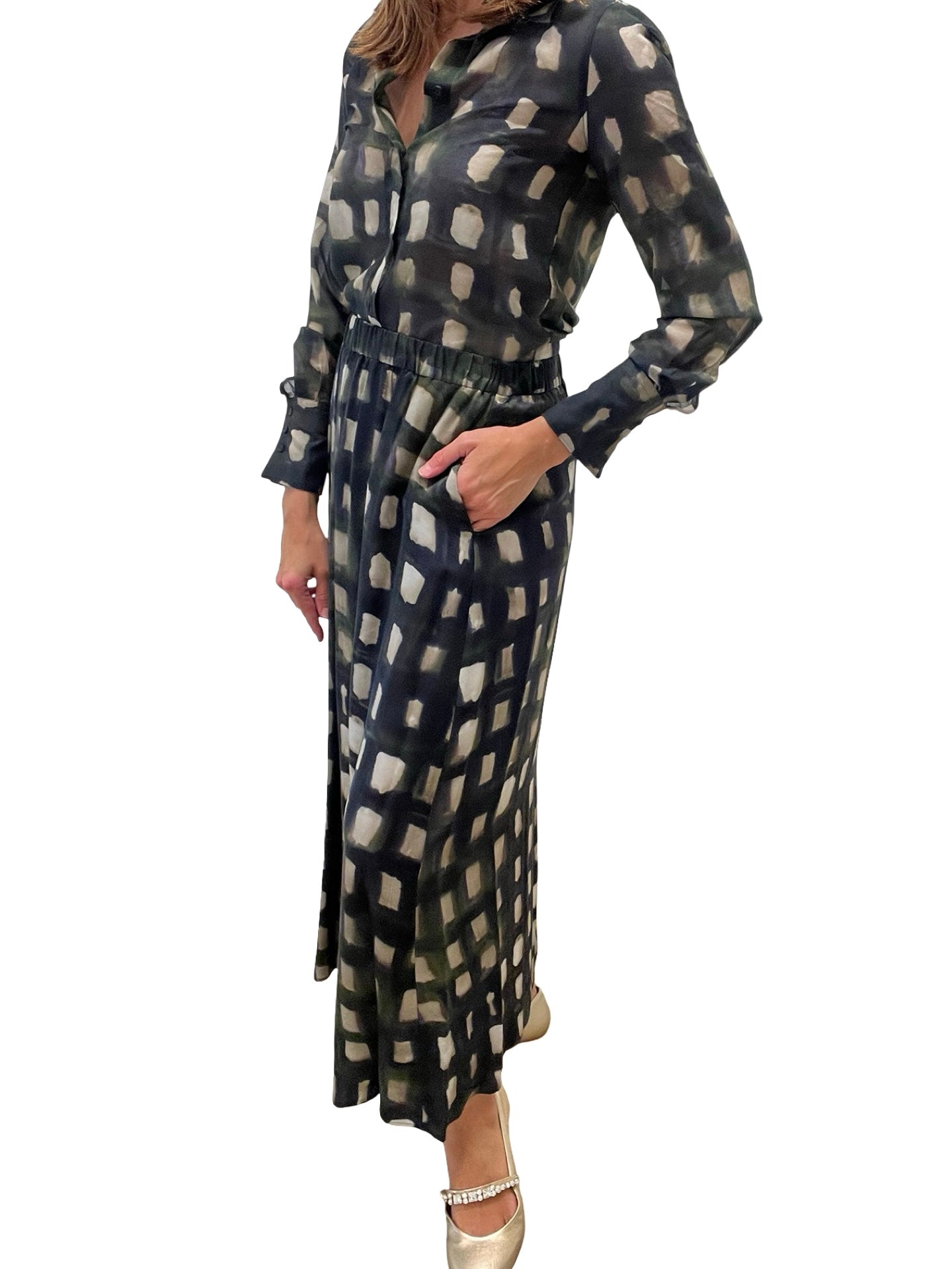 Jupe Diego imprimée rectangulaire Jabo