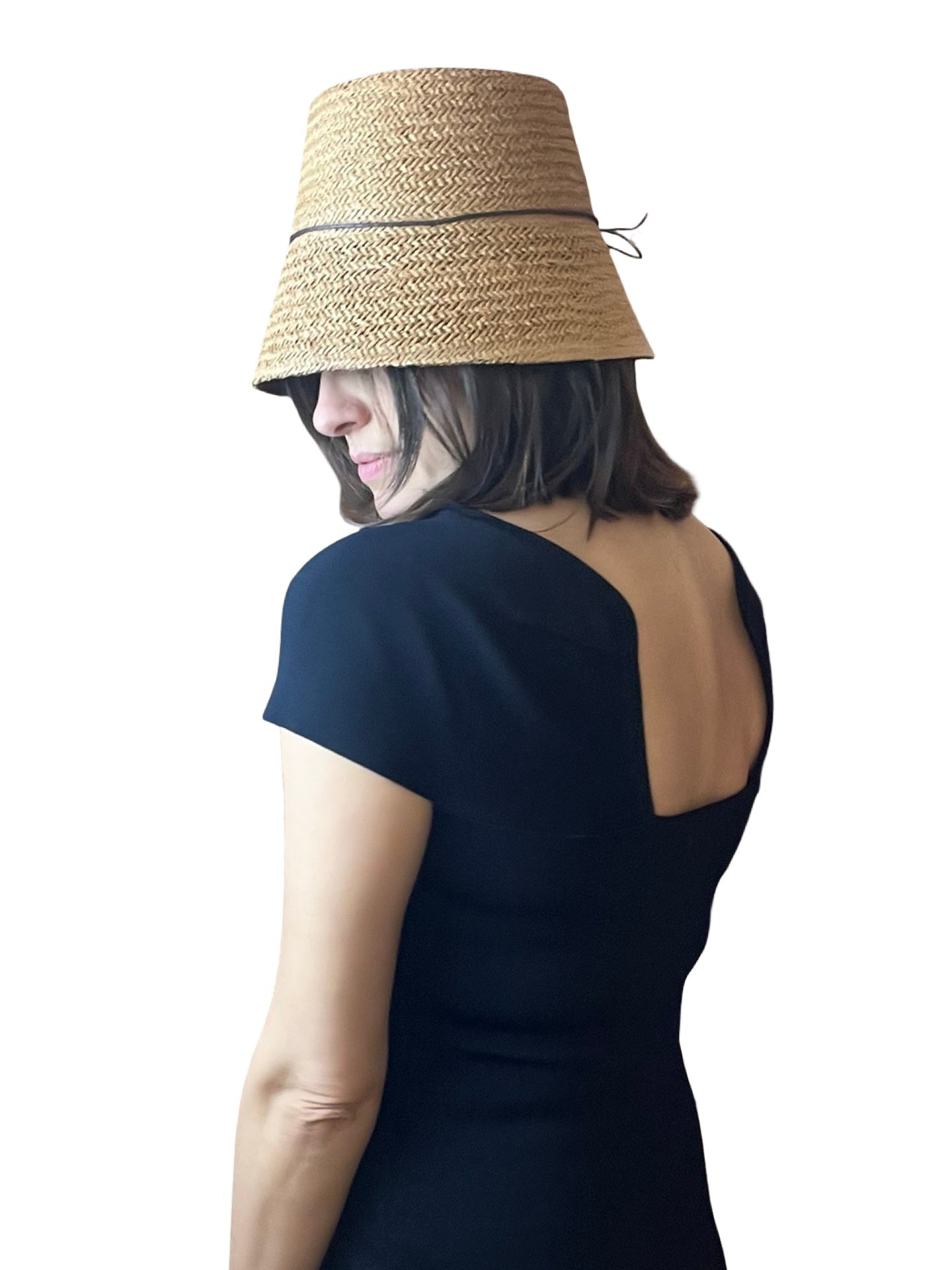 Chapeau Conti Raphia Camel Léger