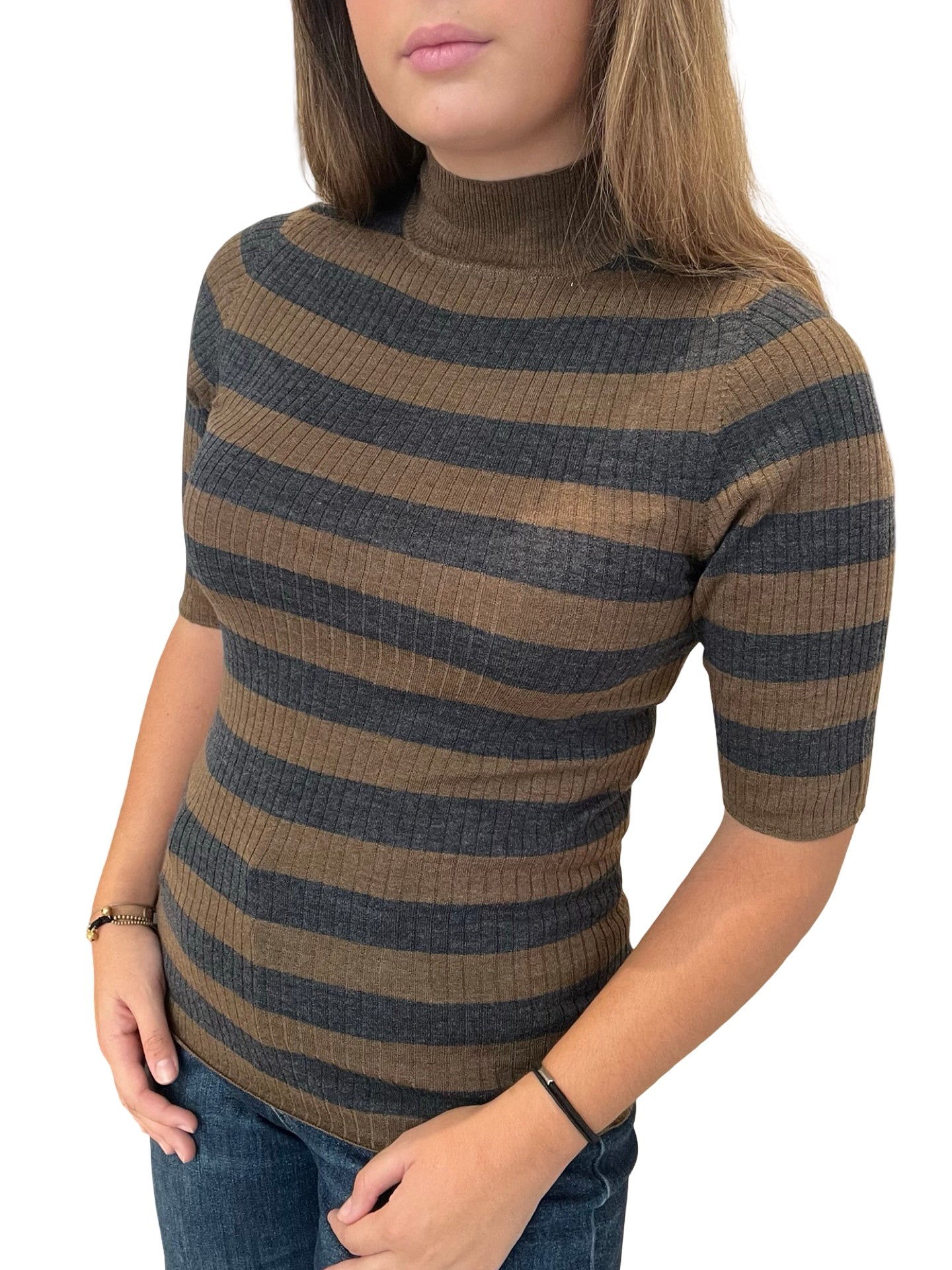 Jersey Majesctic Filatures Manga Corta Rayas