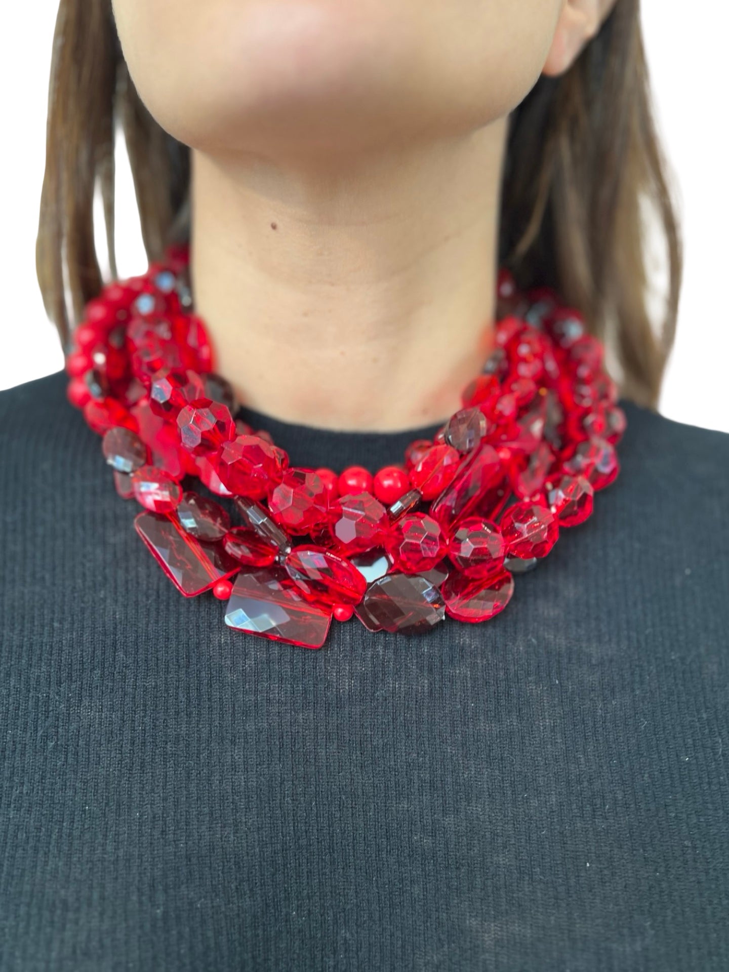 Fabrizio Marcantelli Osaka Red Necklace