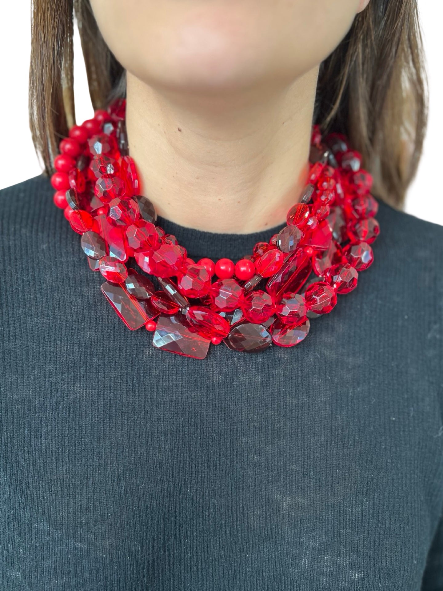 Fabrizio Marcantelli Osaka Red Necklace